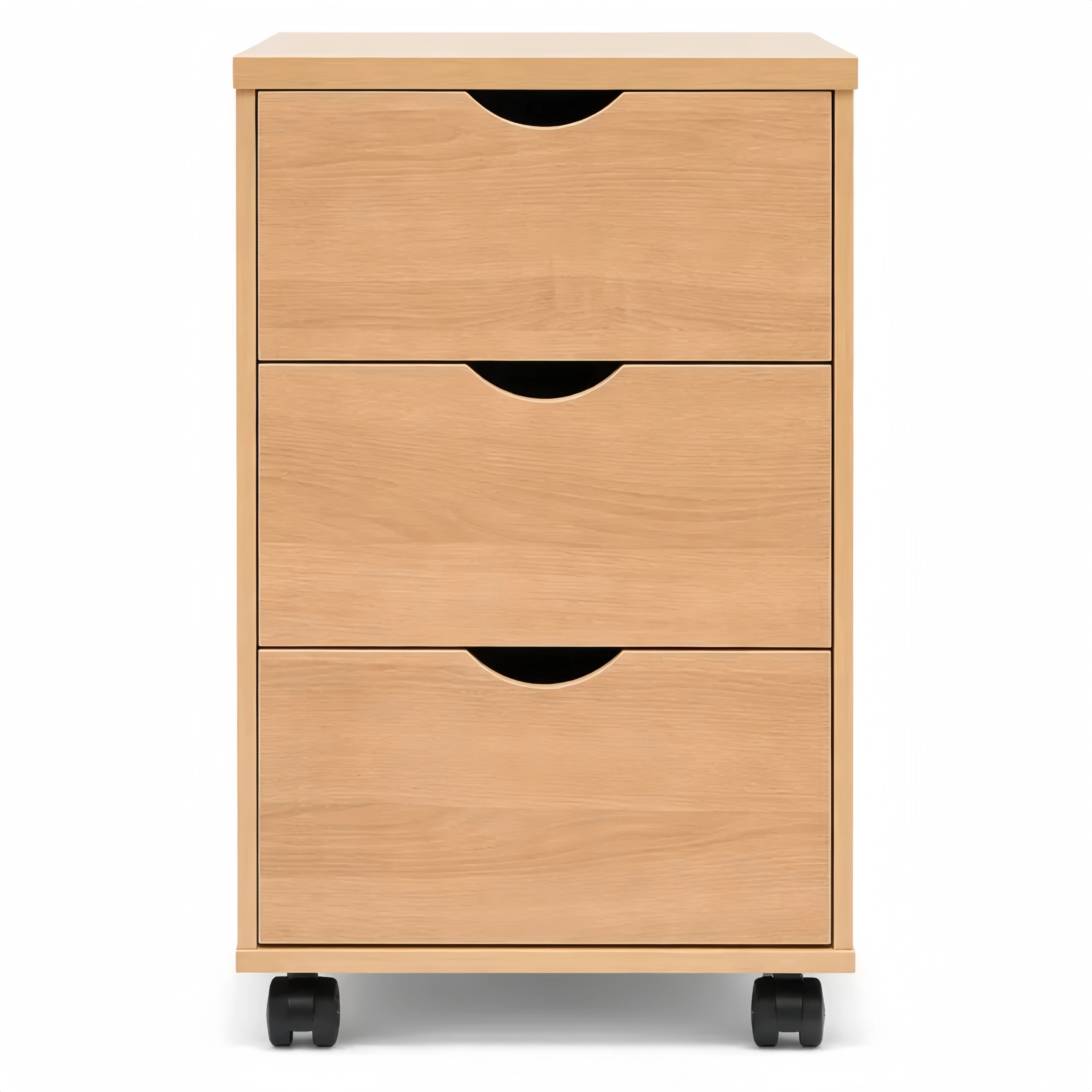 Caisson de Rangement Mobile à Roulettes pour Bureau