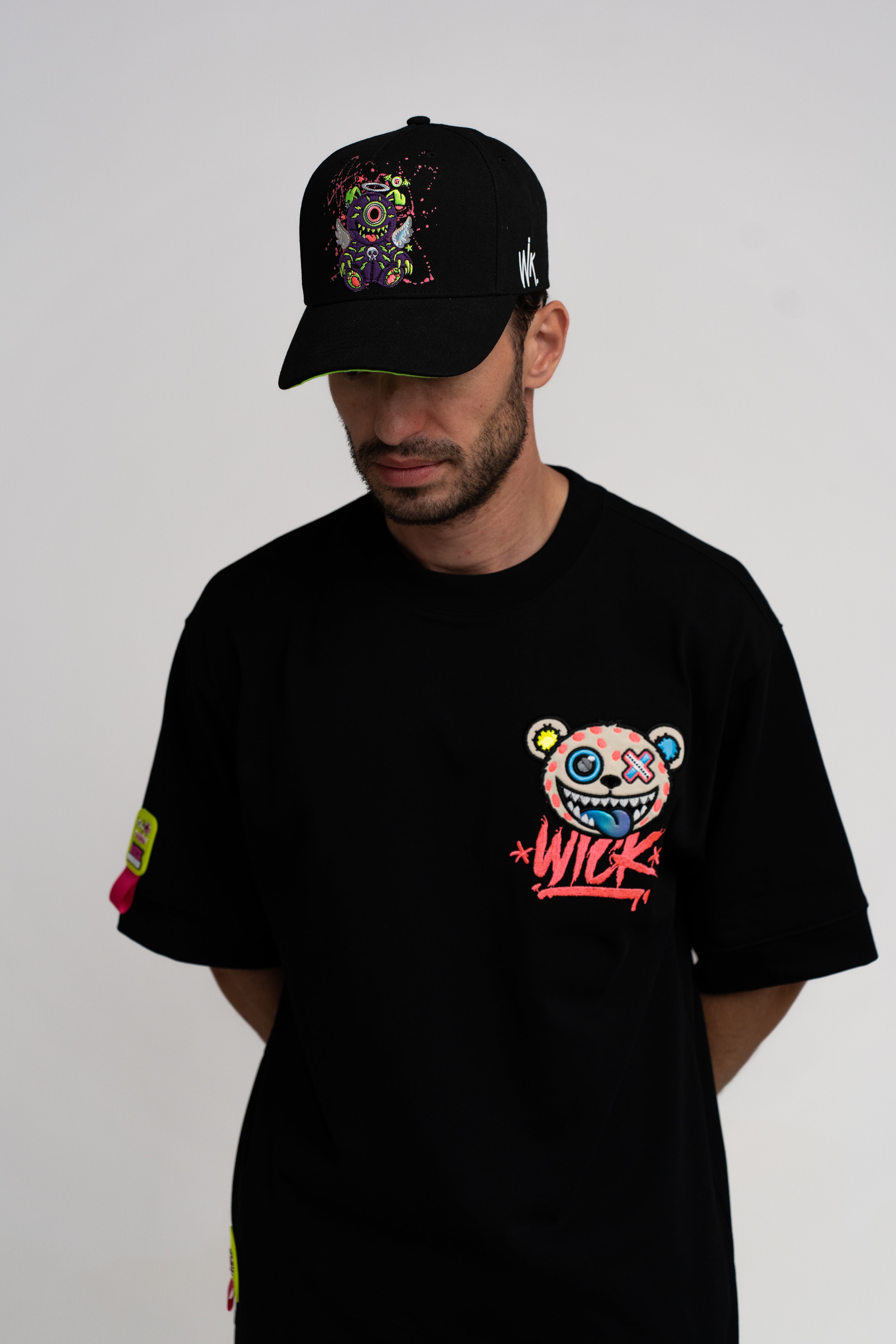 T-SHIRT OVERSIZED TOXIC BLACK