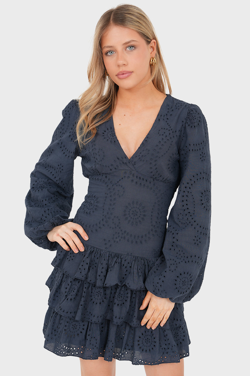 "Lacey" dress navy
