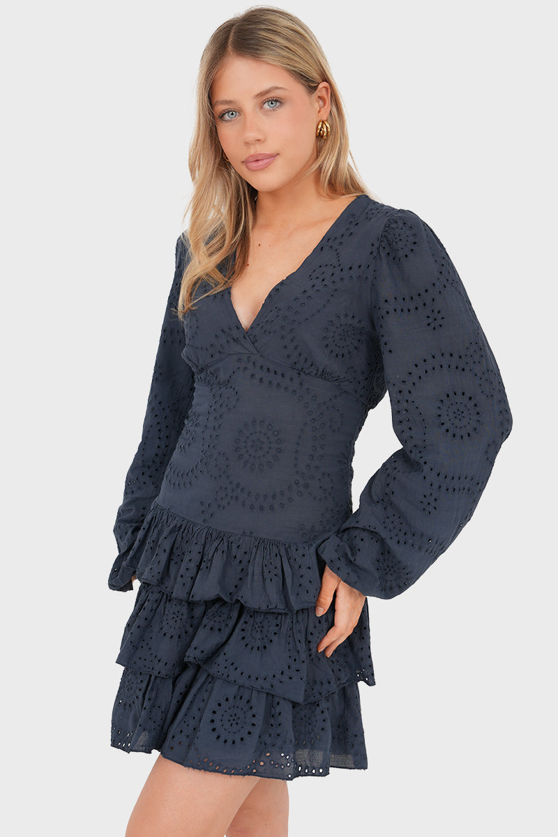 "Lacey" dress navy