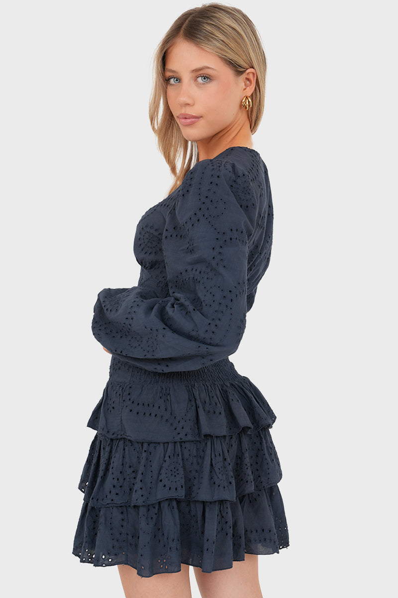 "Lacey" dress navy