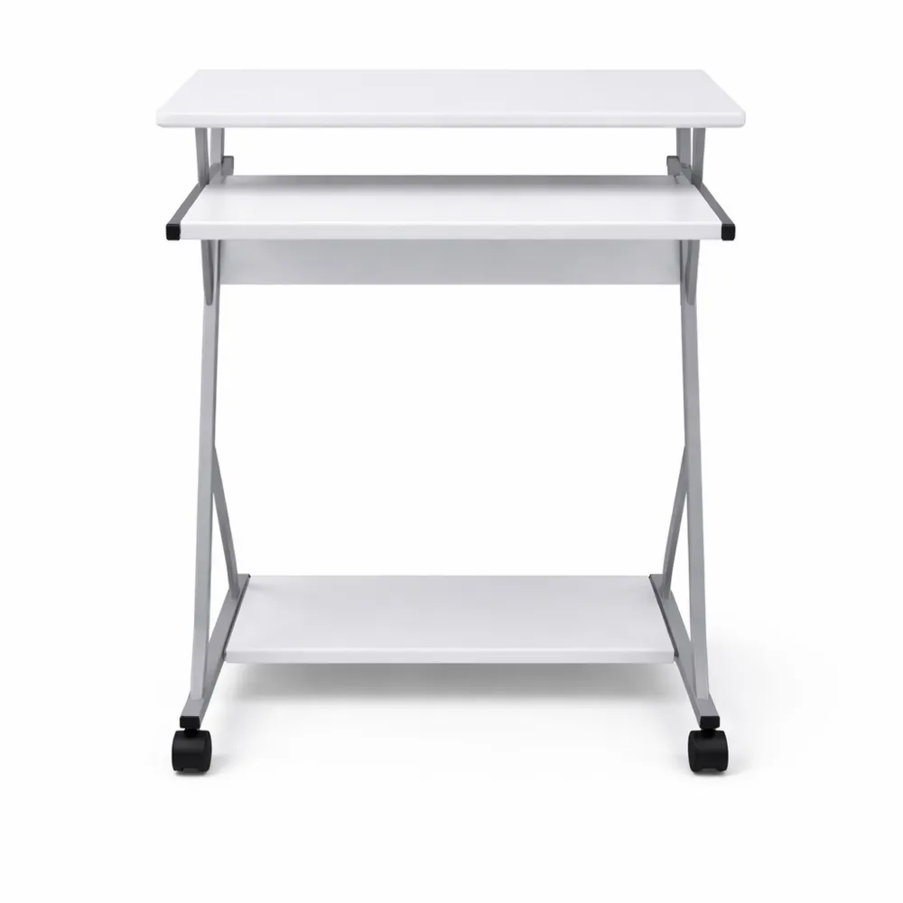 Bureau Informatique Blanc Ergonomique pour Travail-Balmyroom
