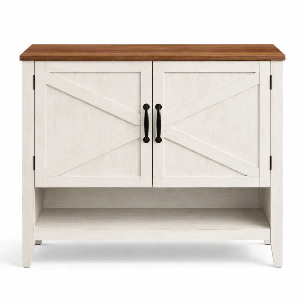 Organisateur à 3 niveaux pour chaussures, armoire avec étagère réglable, 35 x 80 x 70 cm, blanc rustique-Balmyroom