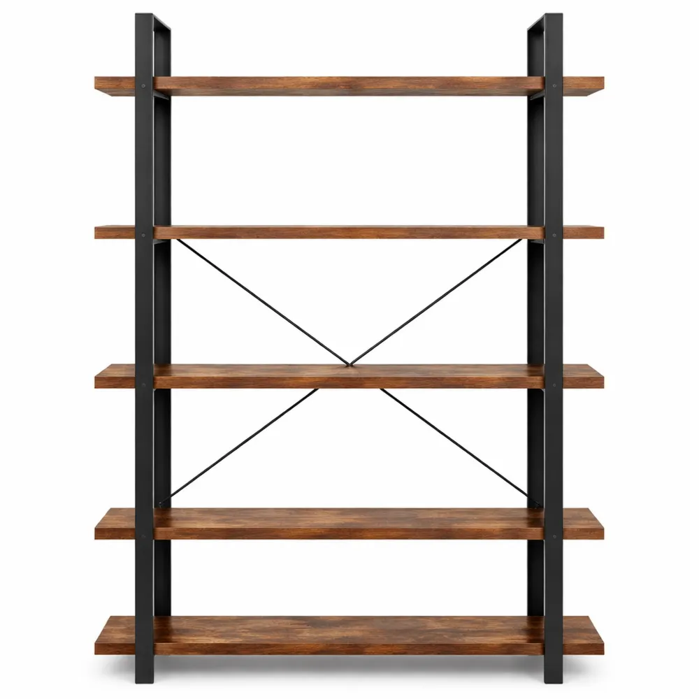 Étagère de Rangement Industrielle 5 Niveaux pour Intérieur-Fieldabode