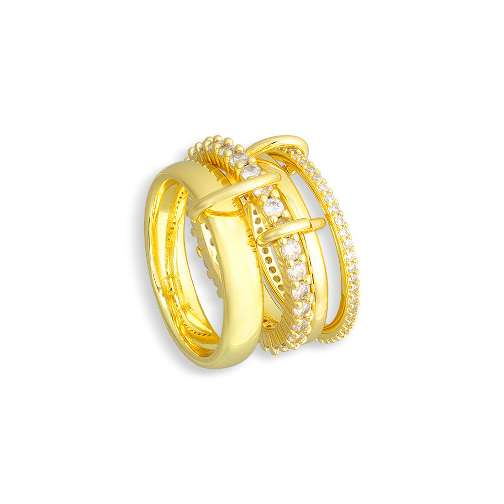 Viral Stacked Rings-Chicira