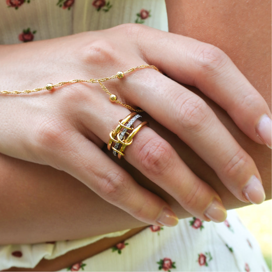 Viral Stacked Rings-Chicira