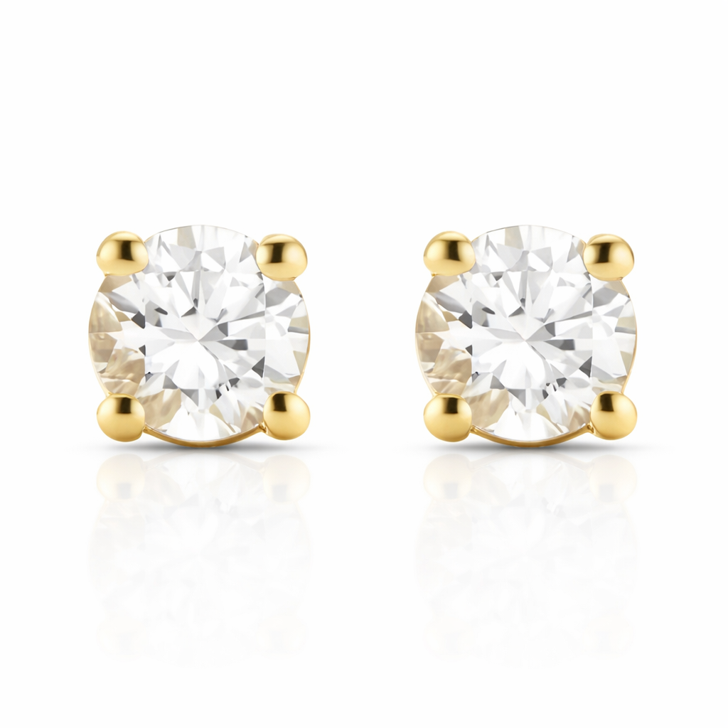 Loren Flat Back Earrings-Chicira