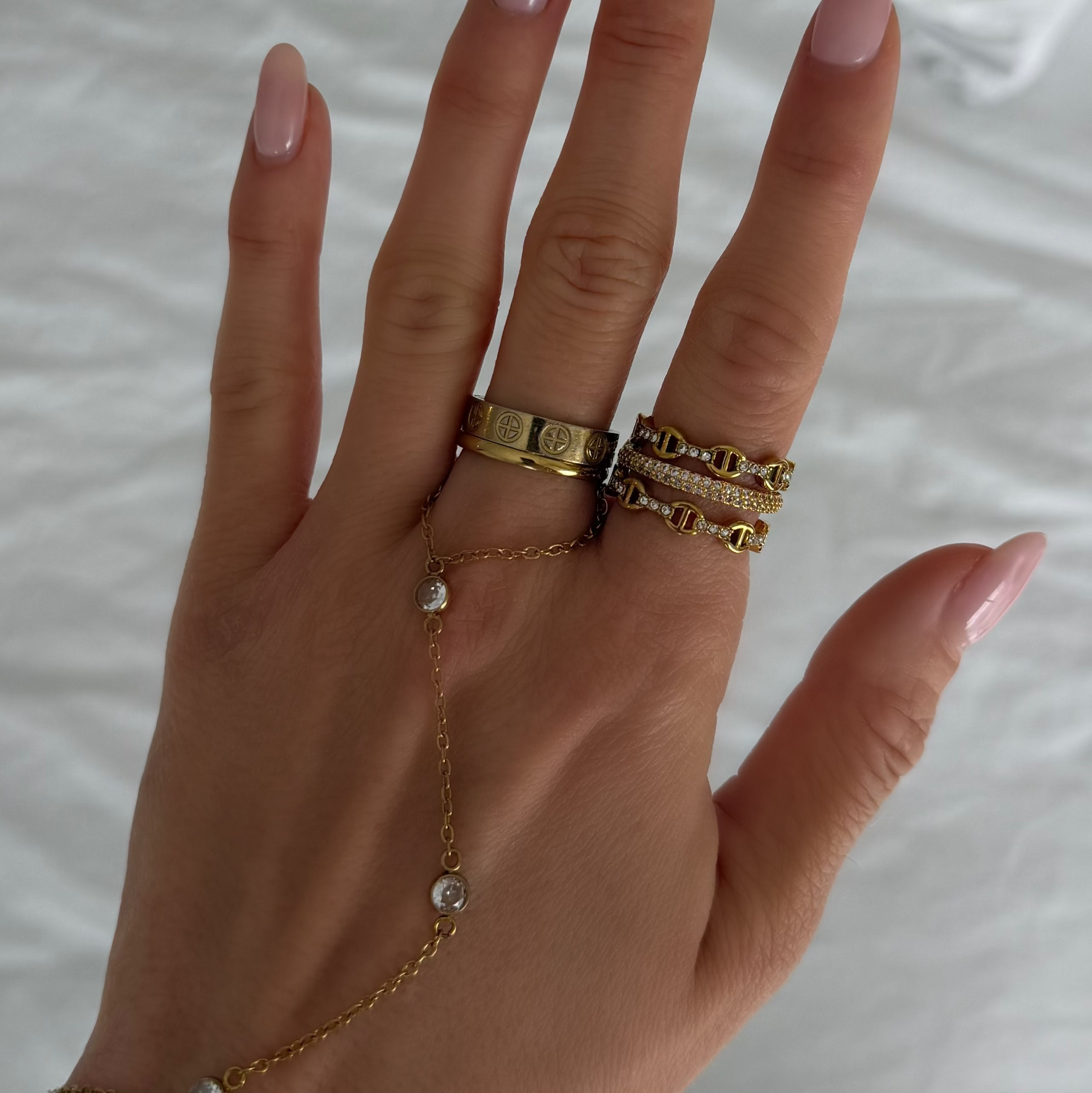 Dolce Iconic Stacked Ring-Chicira