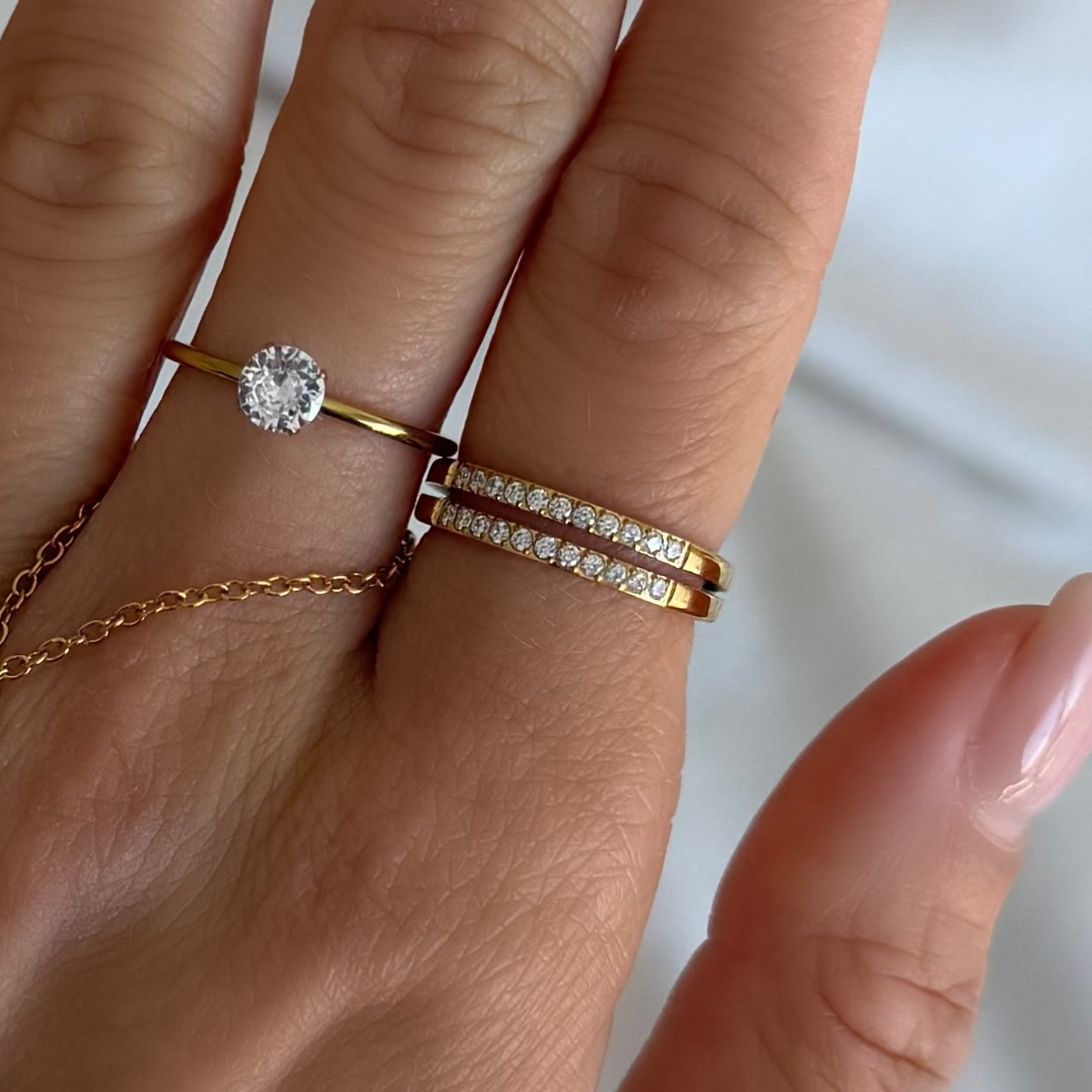 Glow Harmony Ring-Chicira