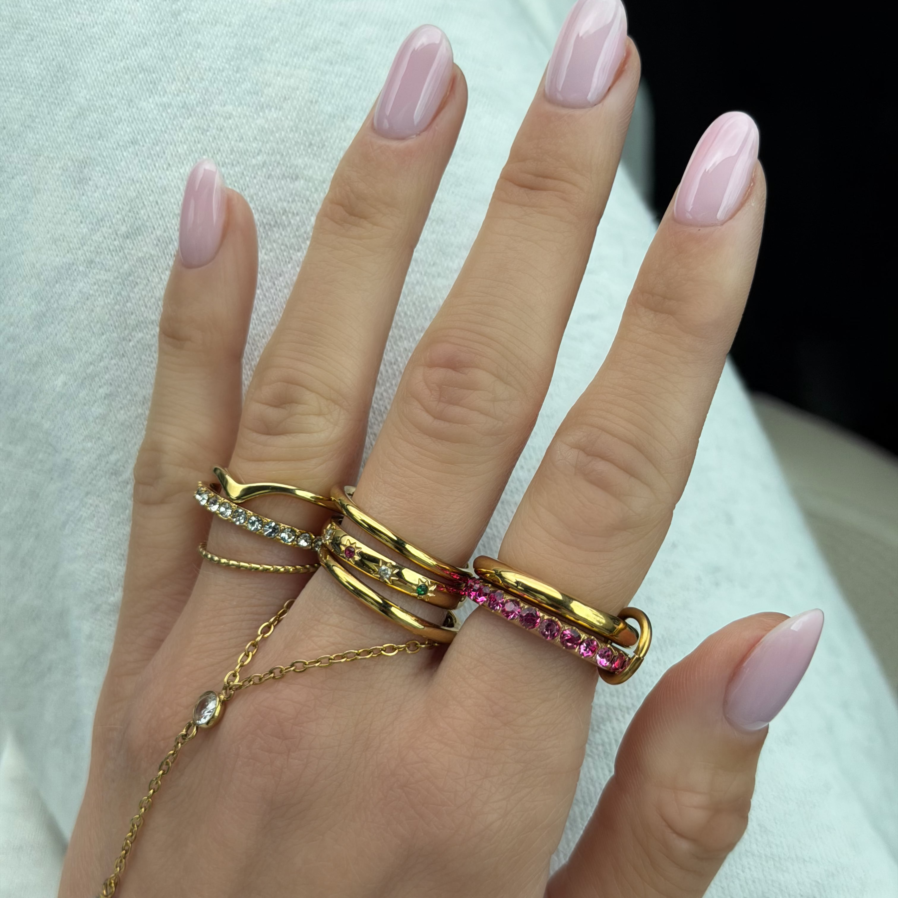 Lulu Stacked Ring-Chicira