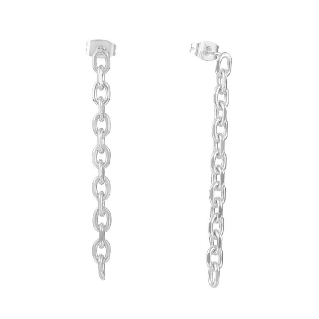 Chain Reaction Earrings-Chicira