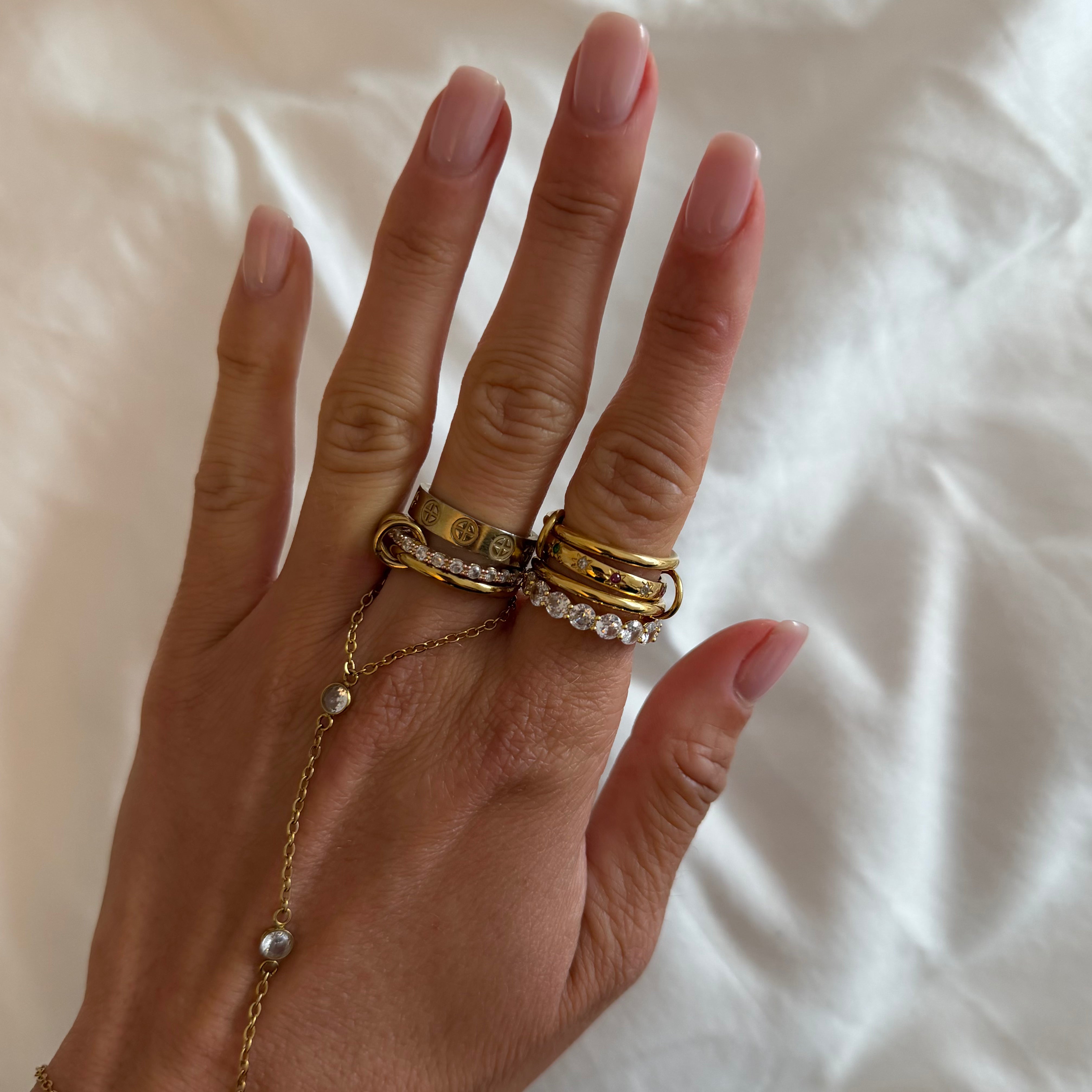 Lulu Stacked Ring-Chicira