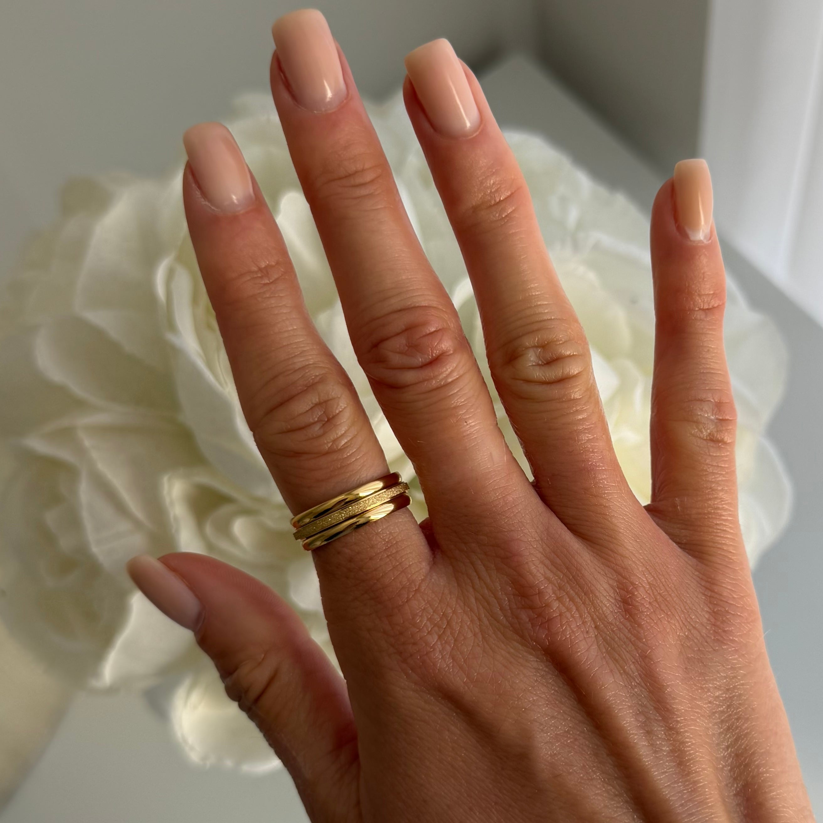 Shimmer Ring Set-Chicira