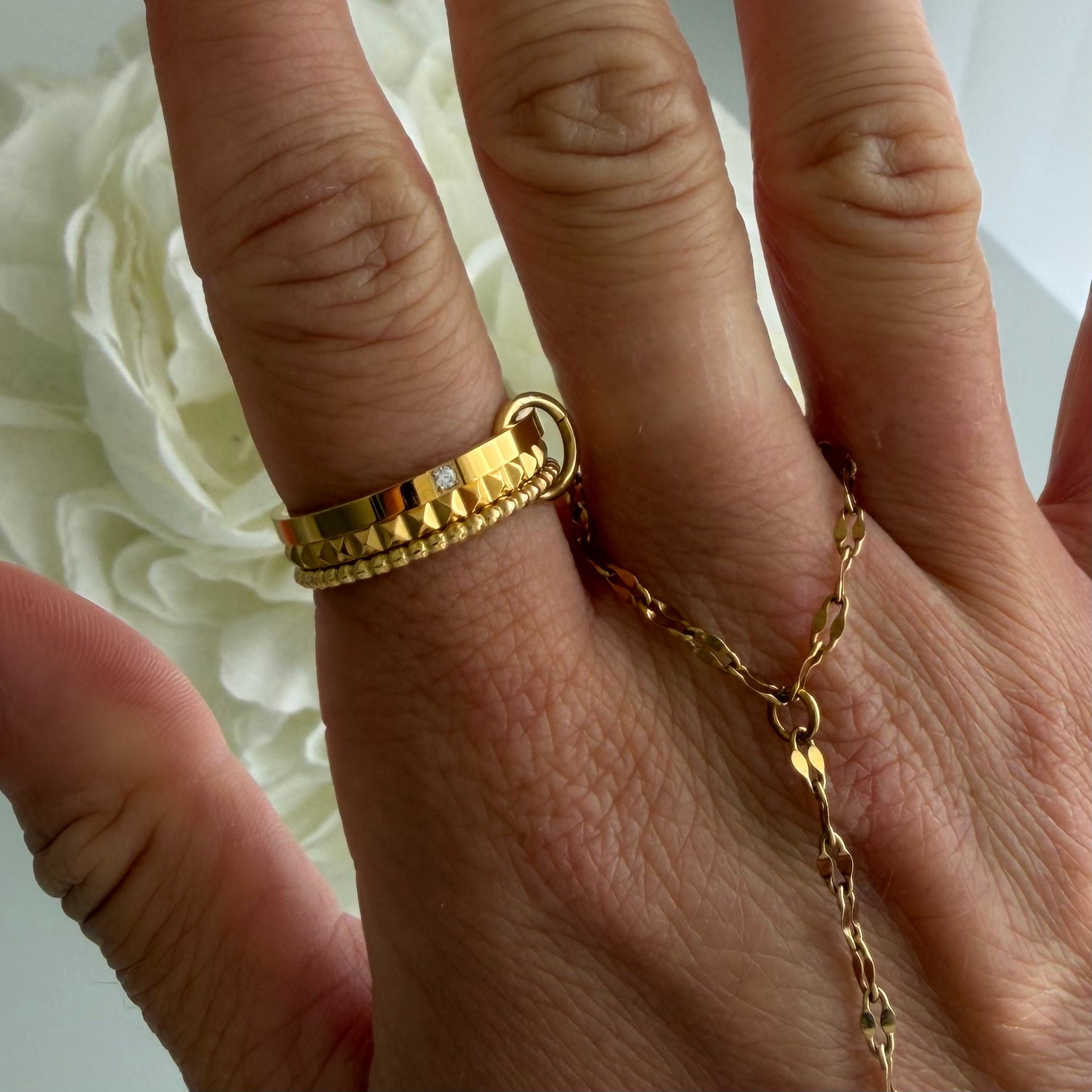 She's a Diva Stacked Ring-Chicira