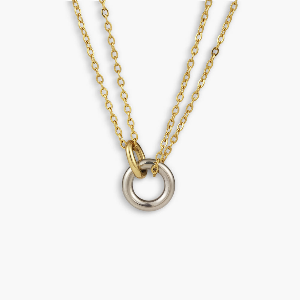 Orbit Chain Necklace-Chicira