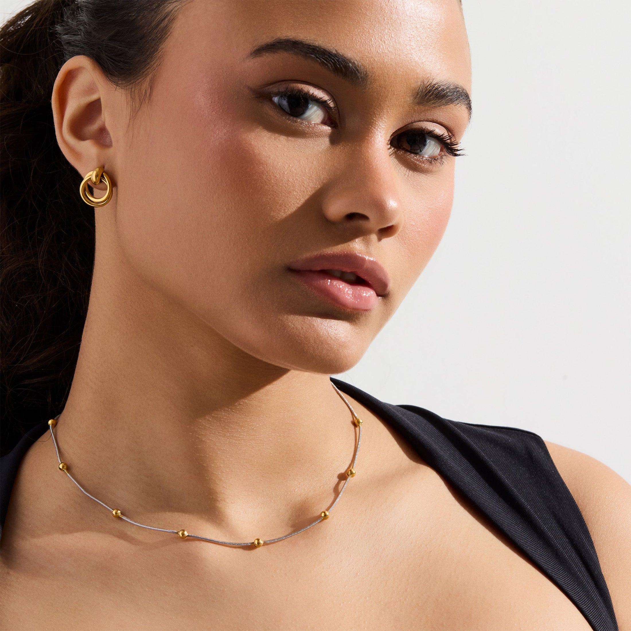 San Francisco Flat Back Earrings-Chicira