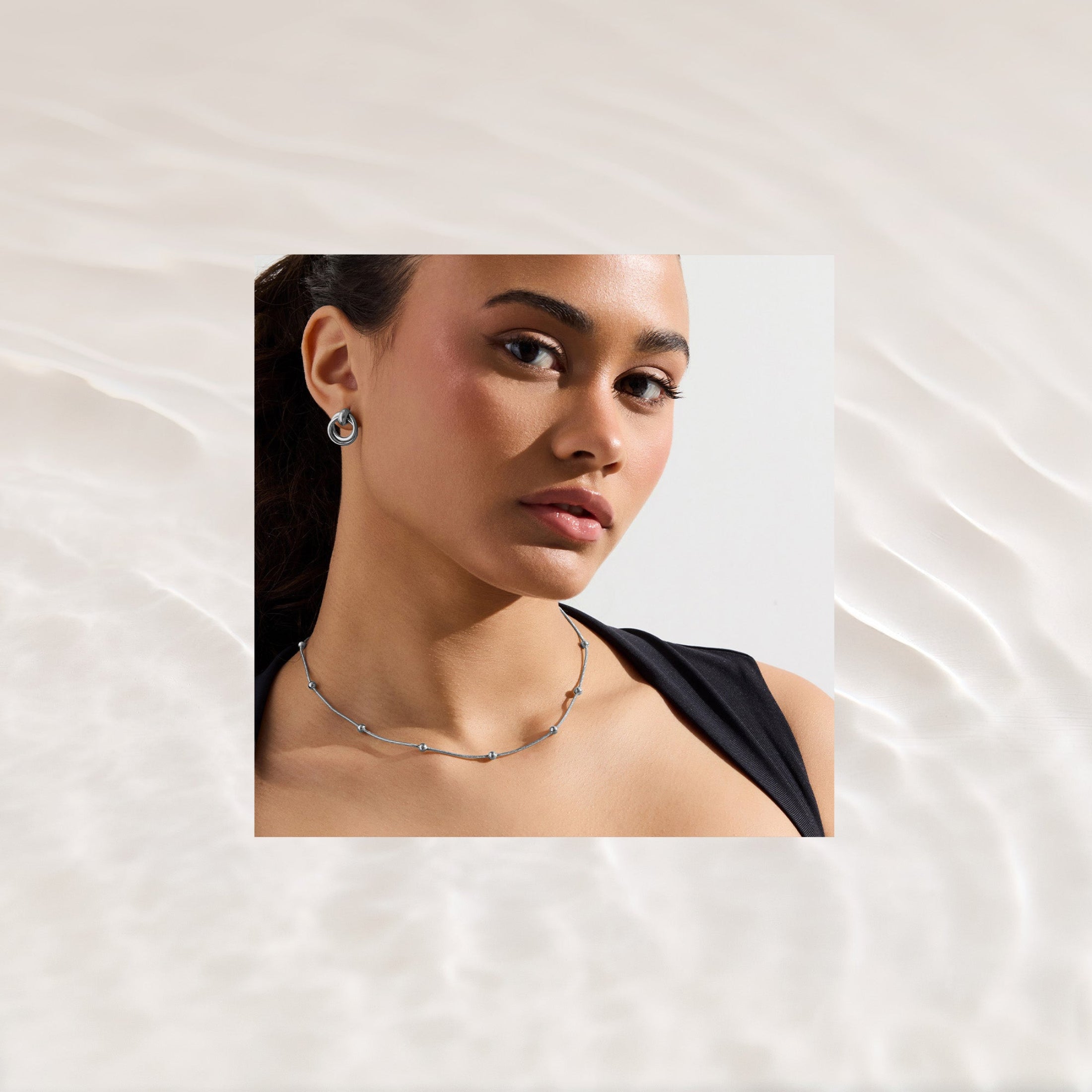 San Francisco Flat Back Earrings-Chicira