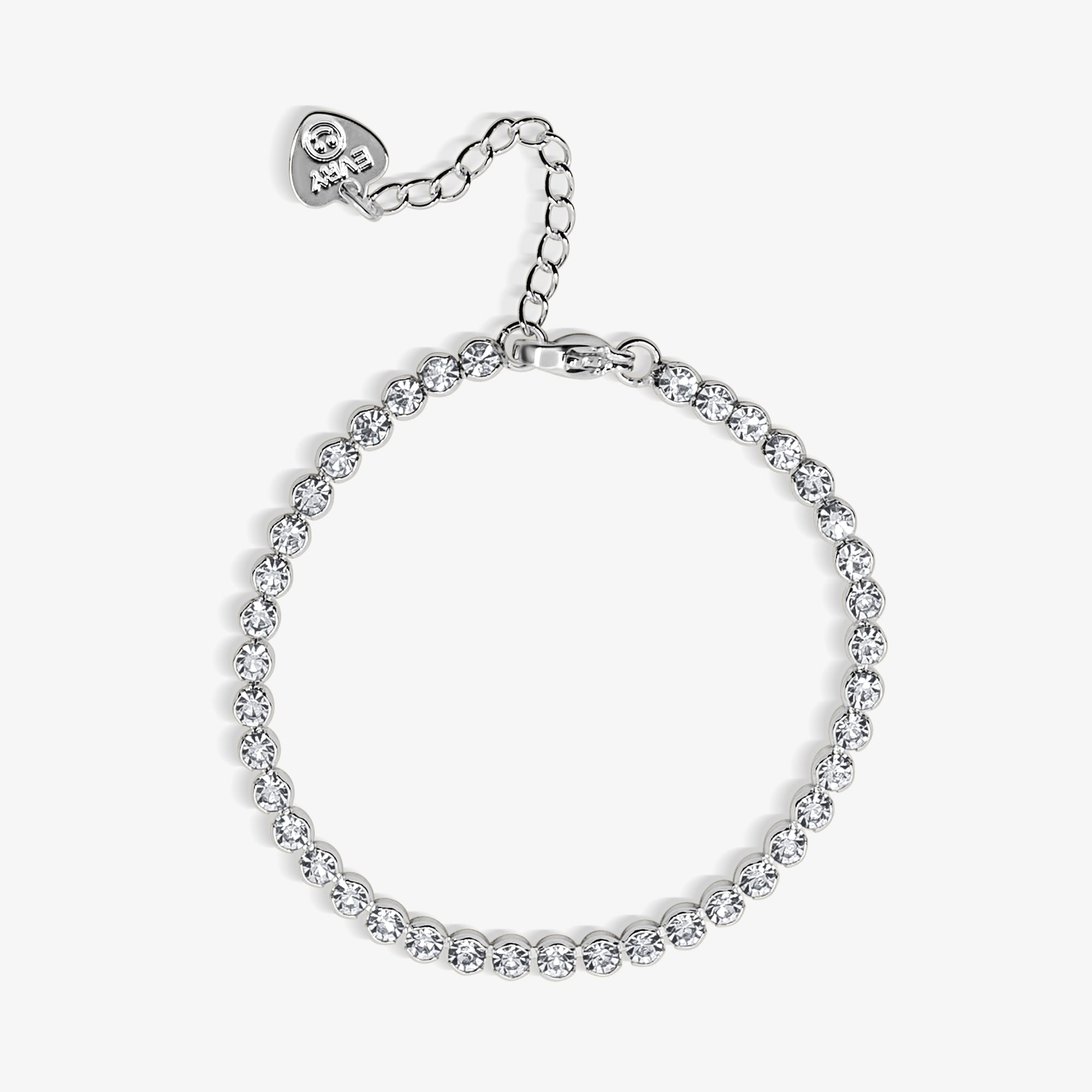 High-Shine Tennis Bracelet-Chicira