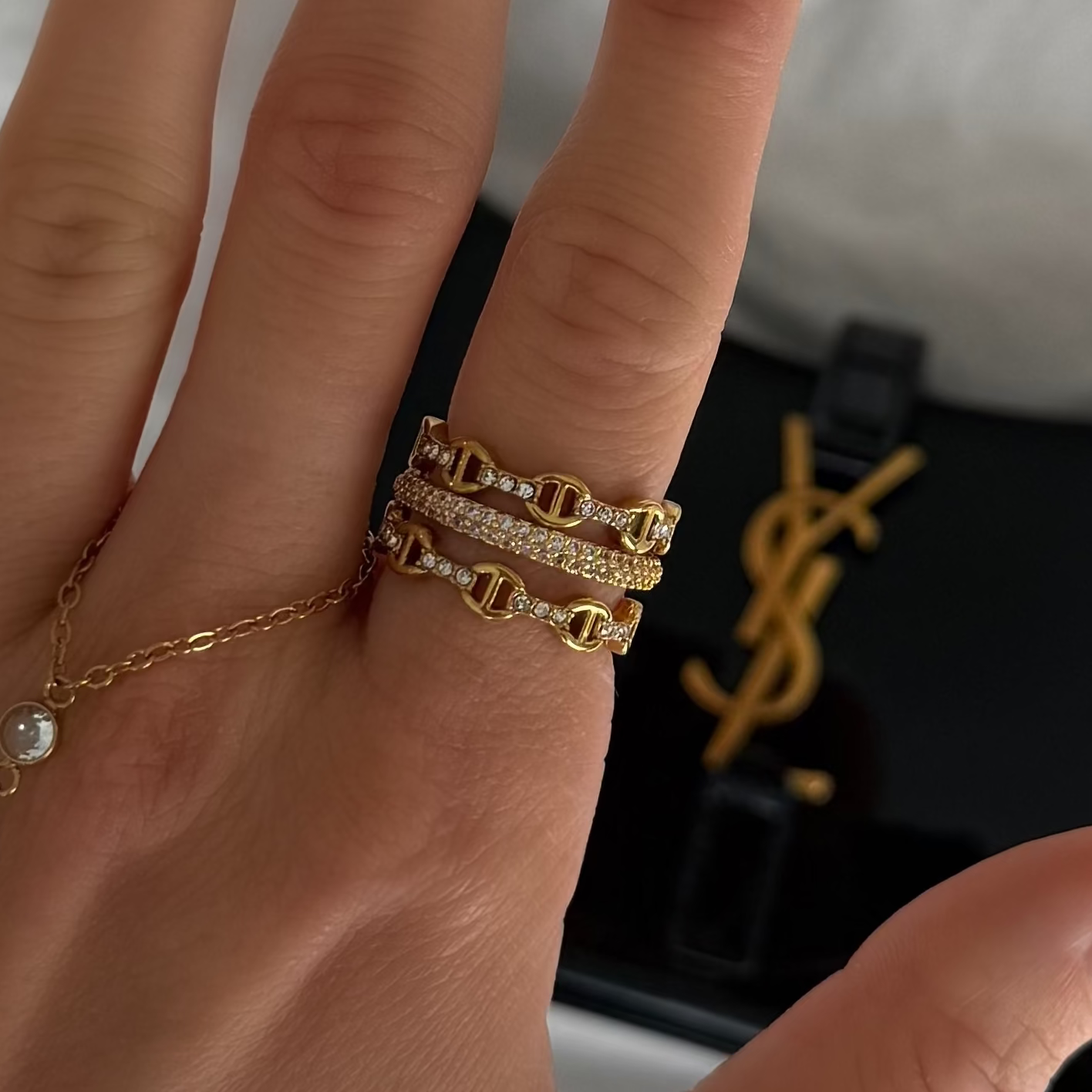 Dolce Iconic Stacked Ring-Chicira