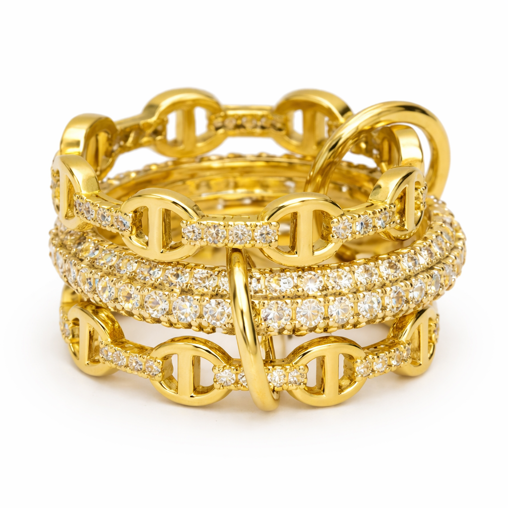 Dolce Iconic Stacked Ring-Chicira