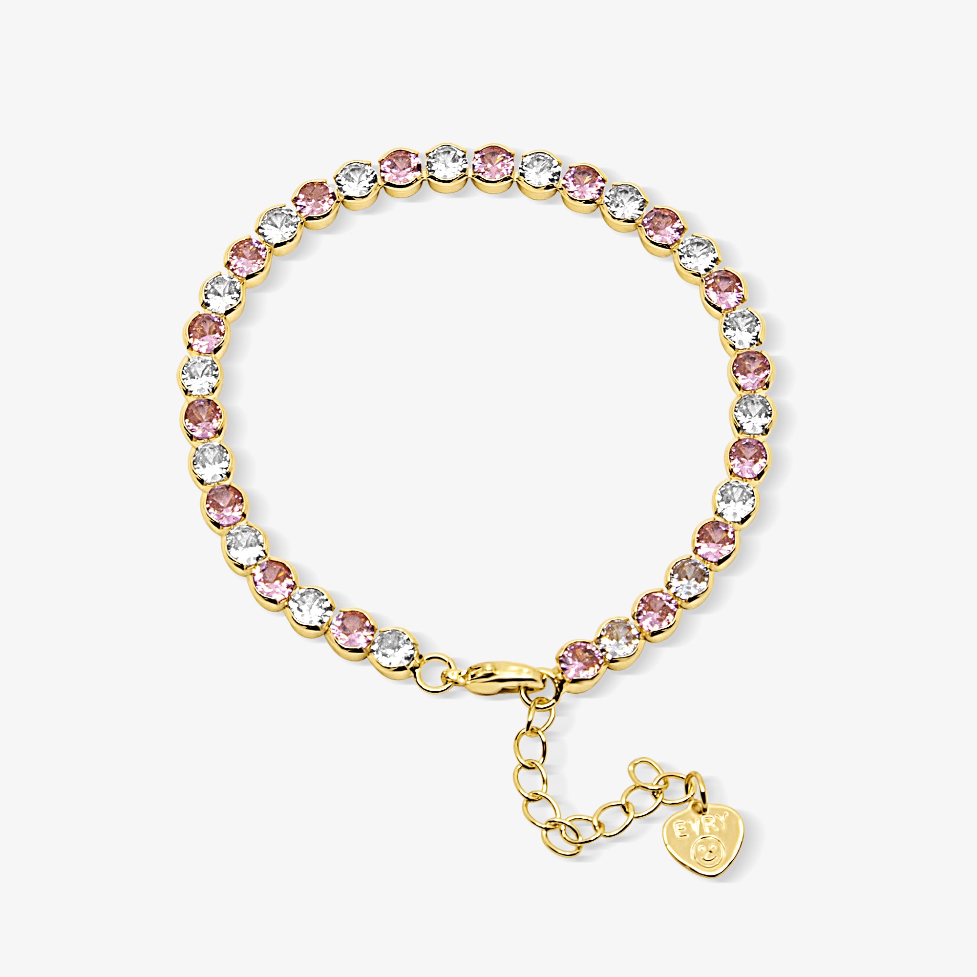 High-Shine Tennis Bracelet-Chicira
