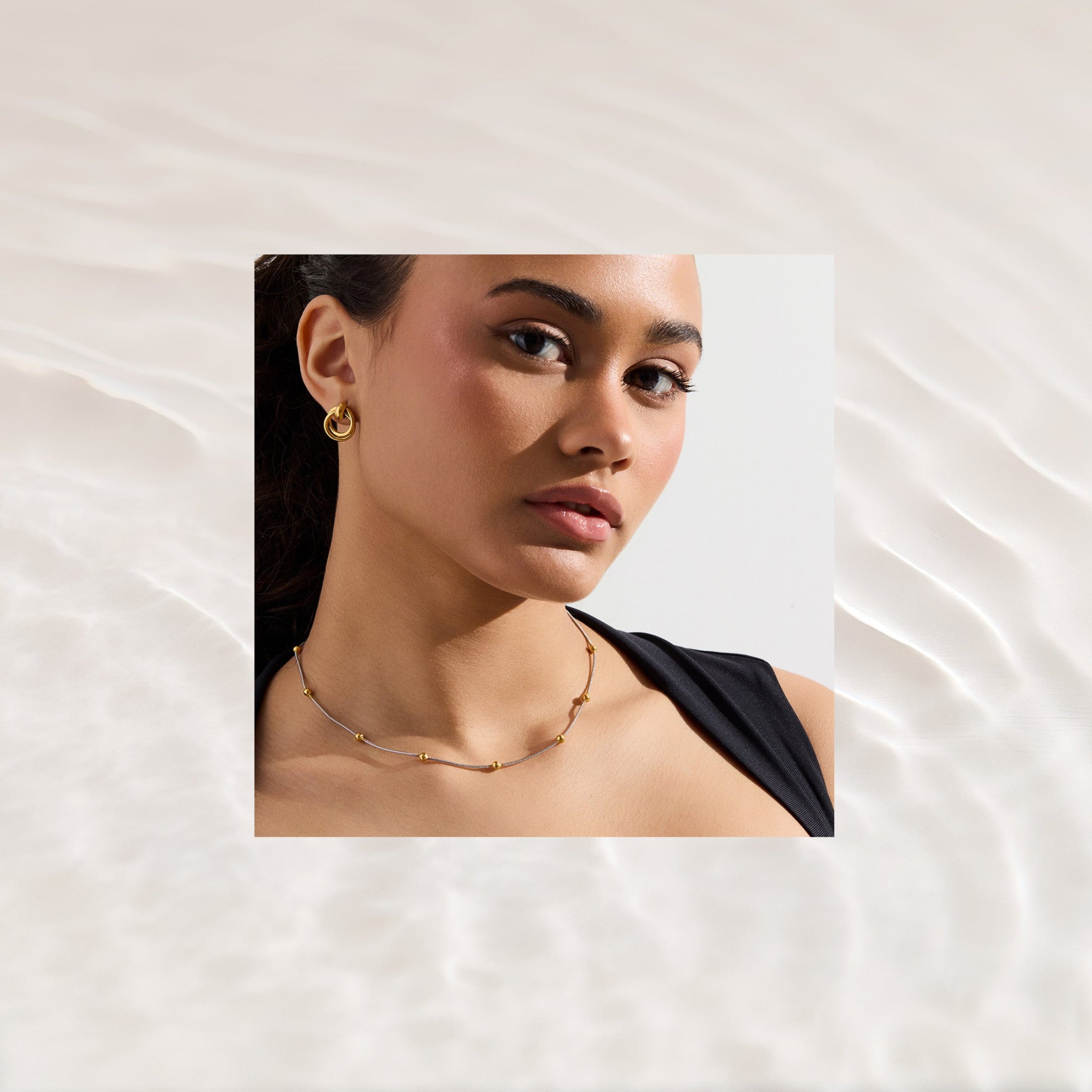 San Francisco Flat Back Earrings-Chicira