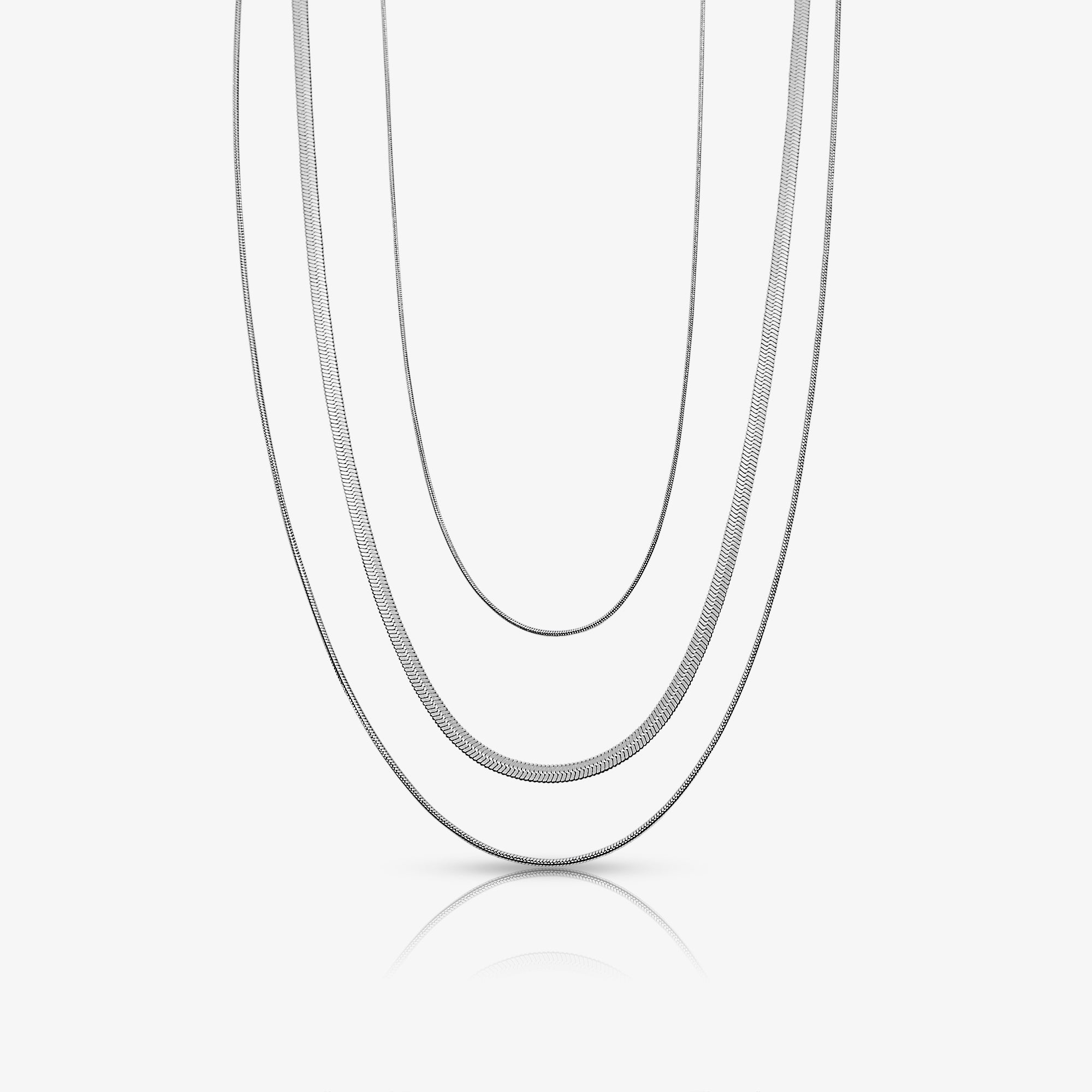 Queen Behaviour Triple Layered Necklace-Chicira
