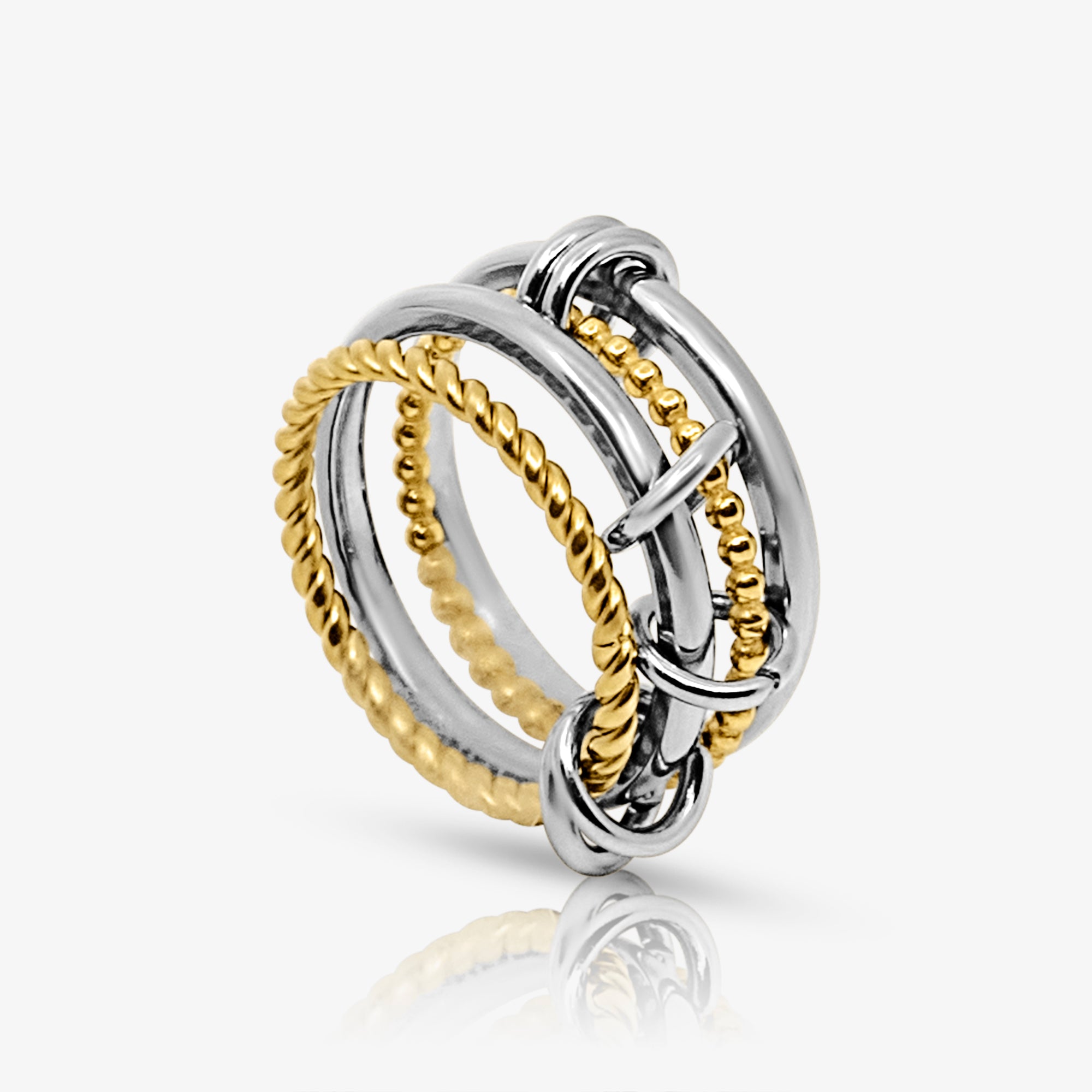Unbothered Stacked Ring-Chicira