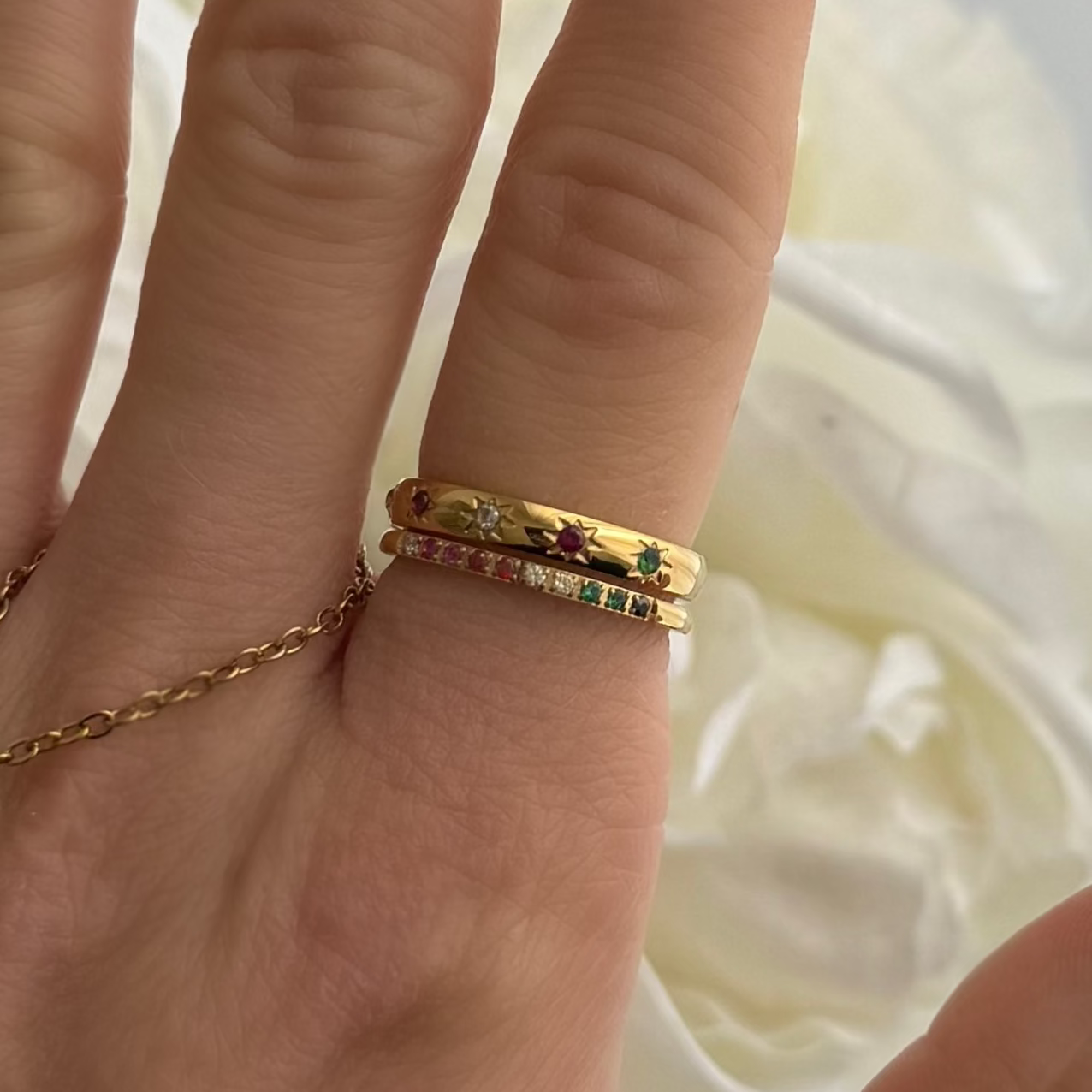 Rainbow's End Ring Set-Chicira