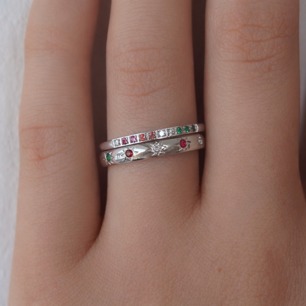 Rainbow's End Ring Set-Chicira