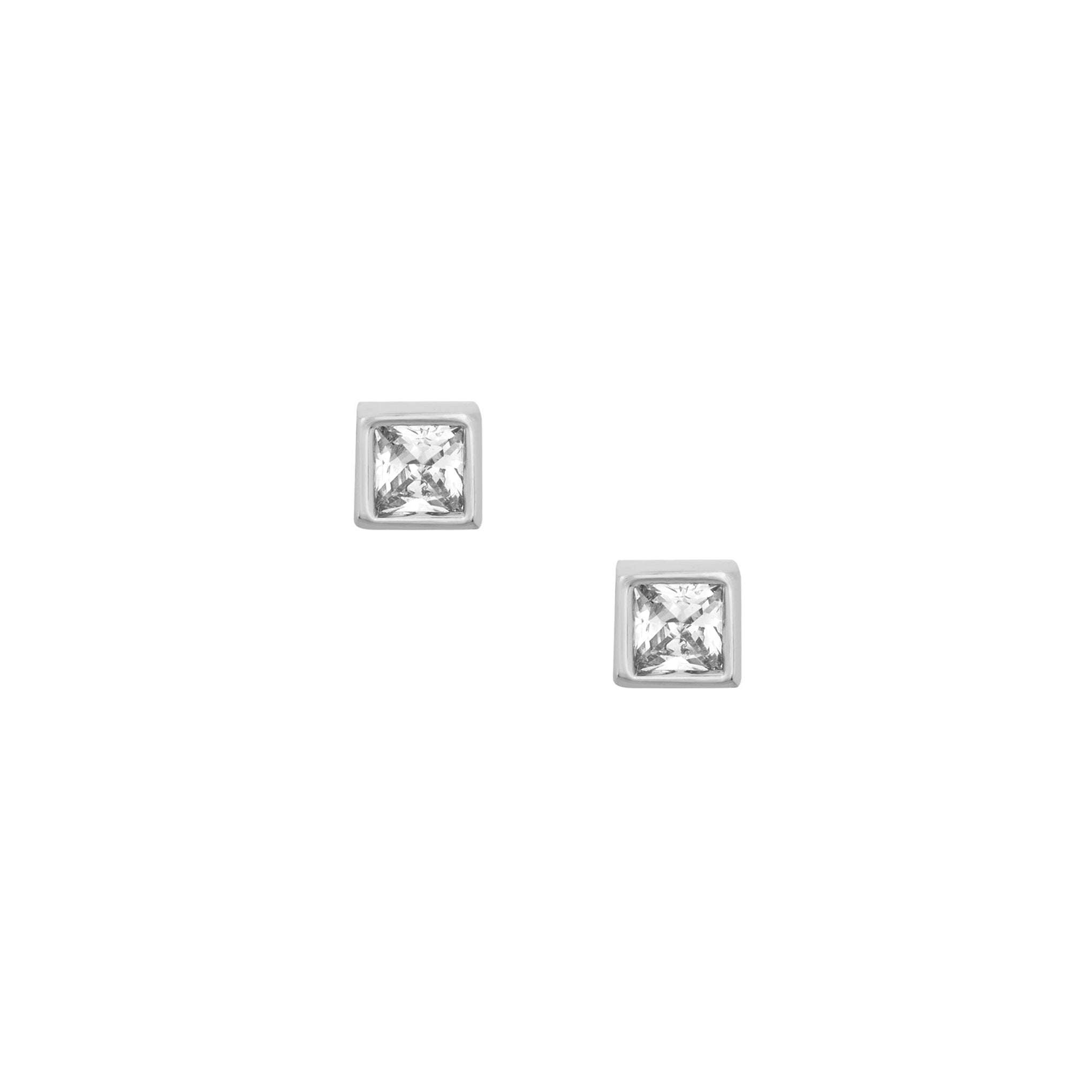 Agora Studs - White-Chifina