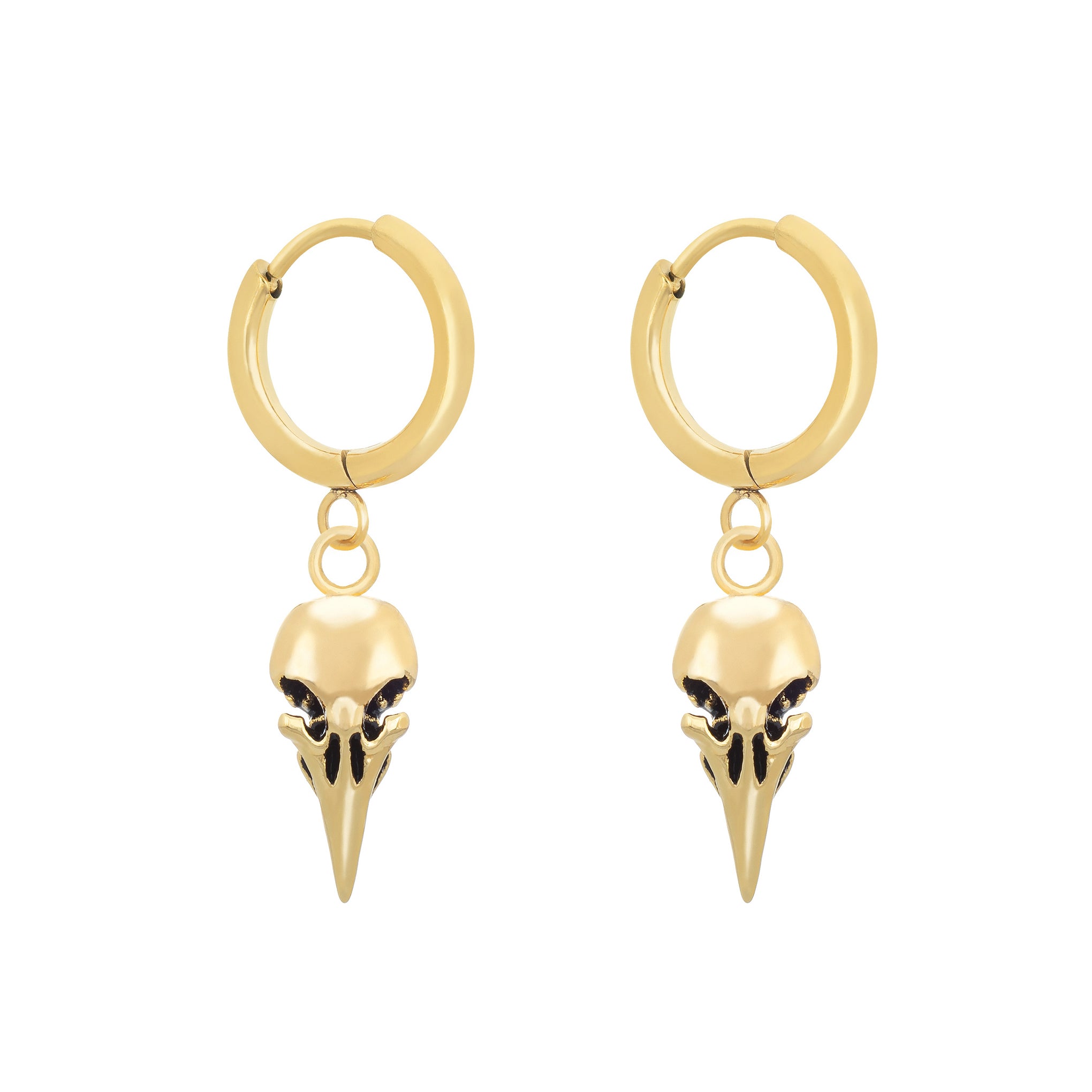 Bird Skull Earrings-Chifina