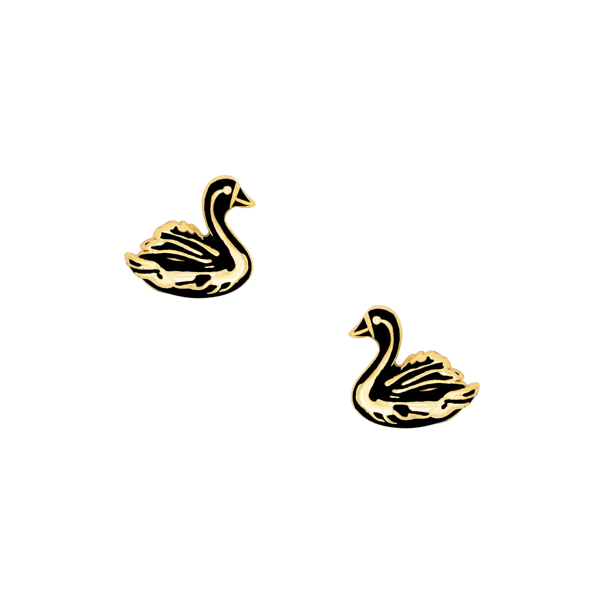 Black Swan Studs-Chifina