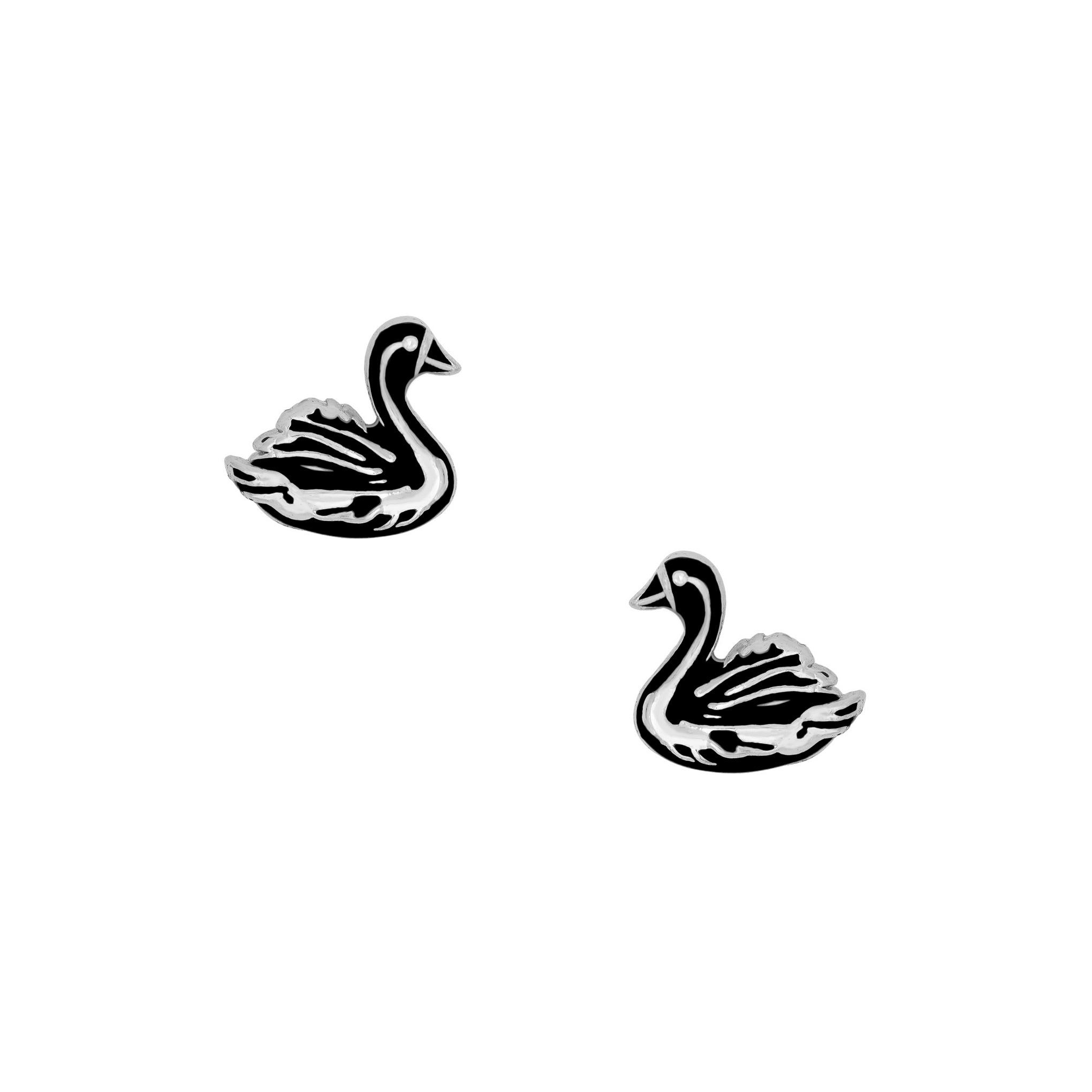 Black Swan Studs-Chifina