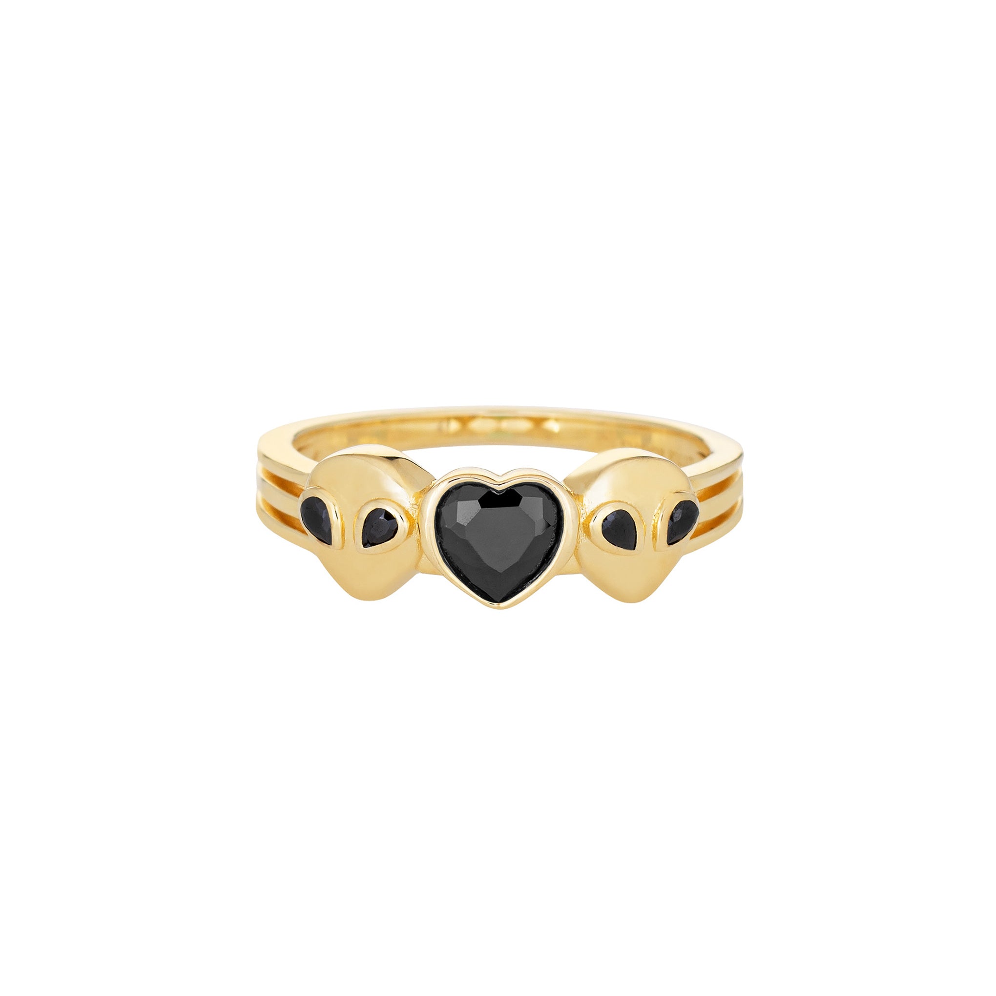 Cosmic Love Ring - Black-Chifina