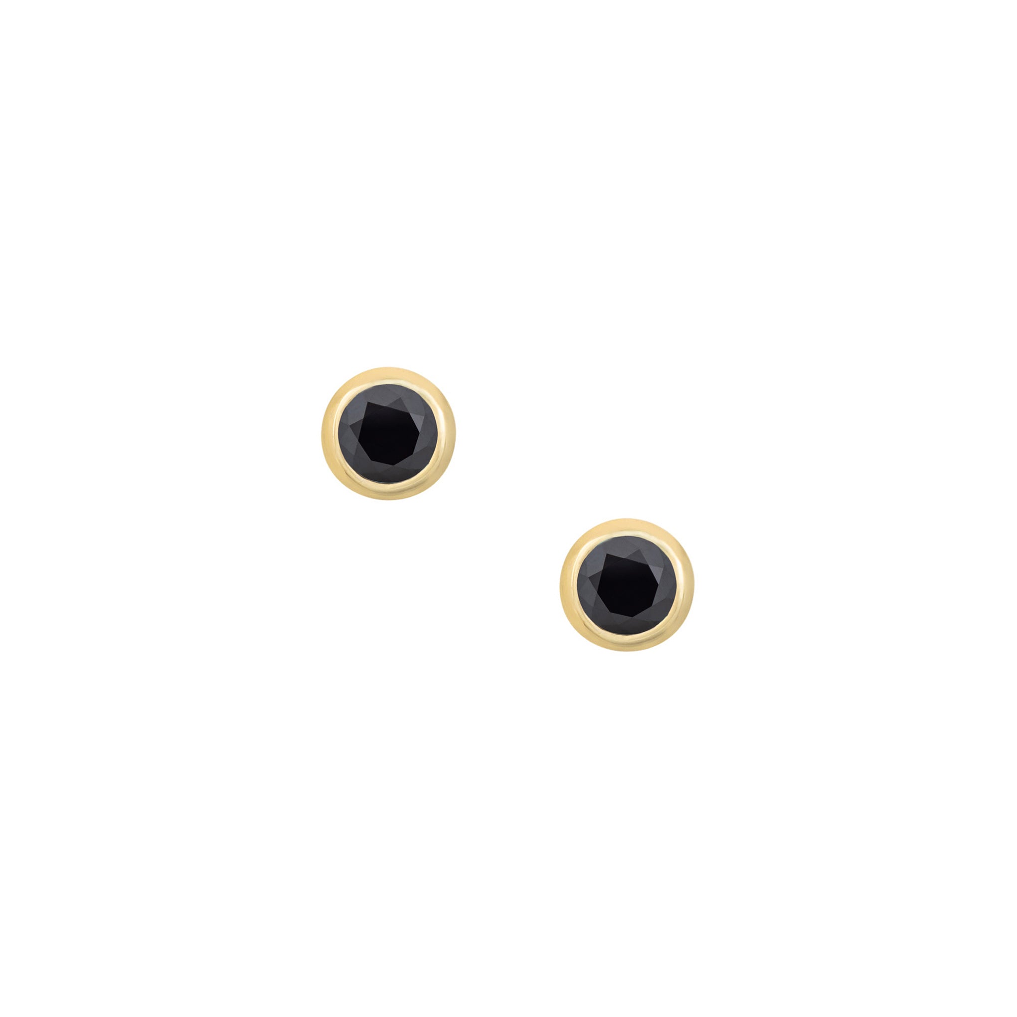 Elara Studs - Black-Chifina