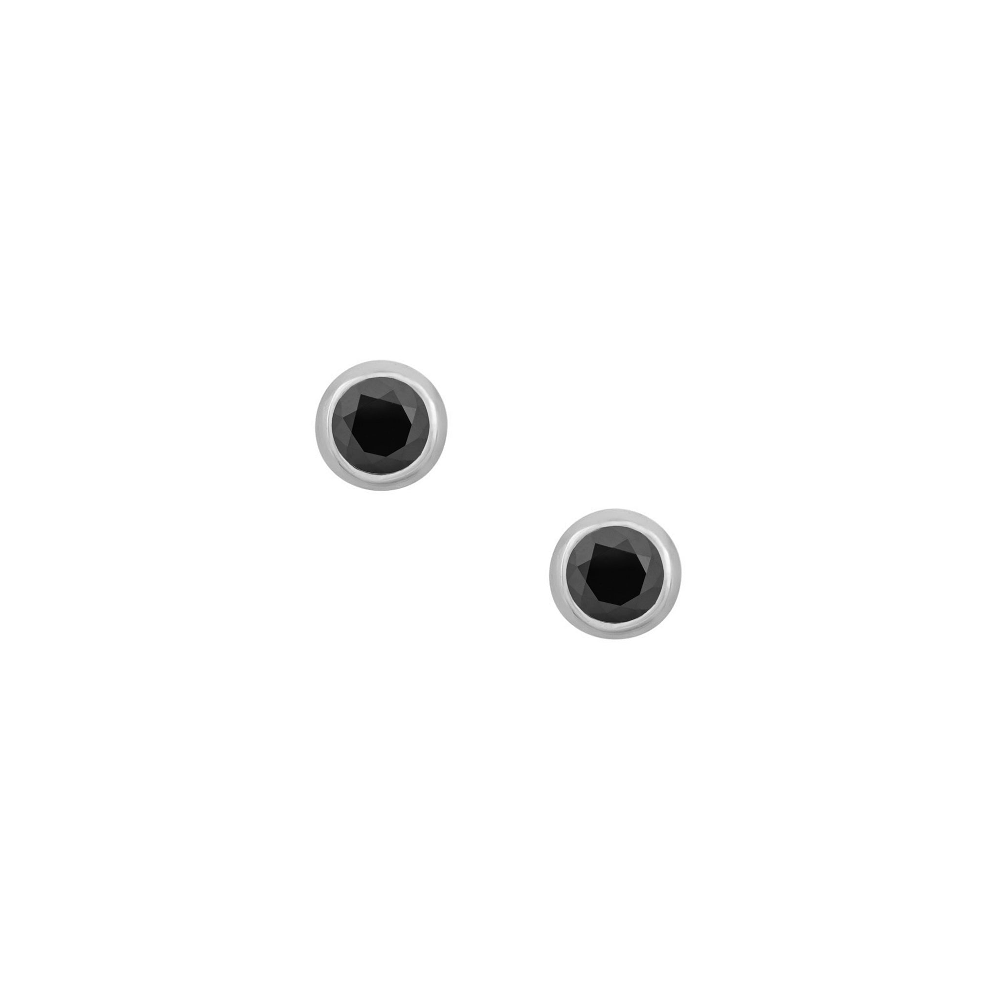 Elara Studs - Black-Chifina