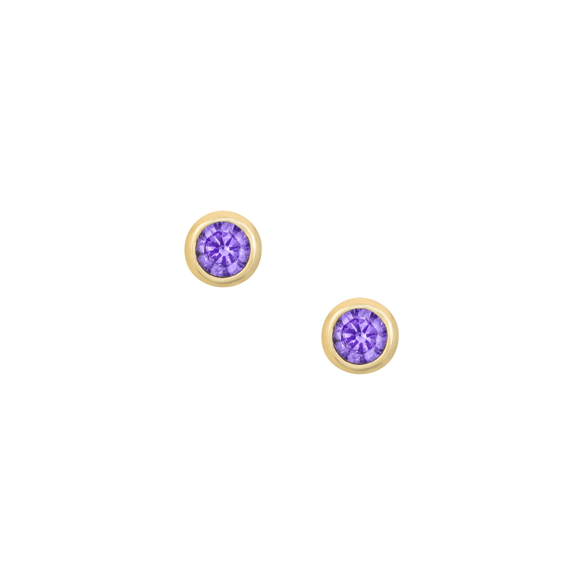 Elara Studs - Purple-Chifina
