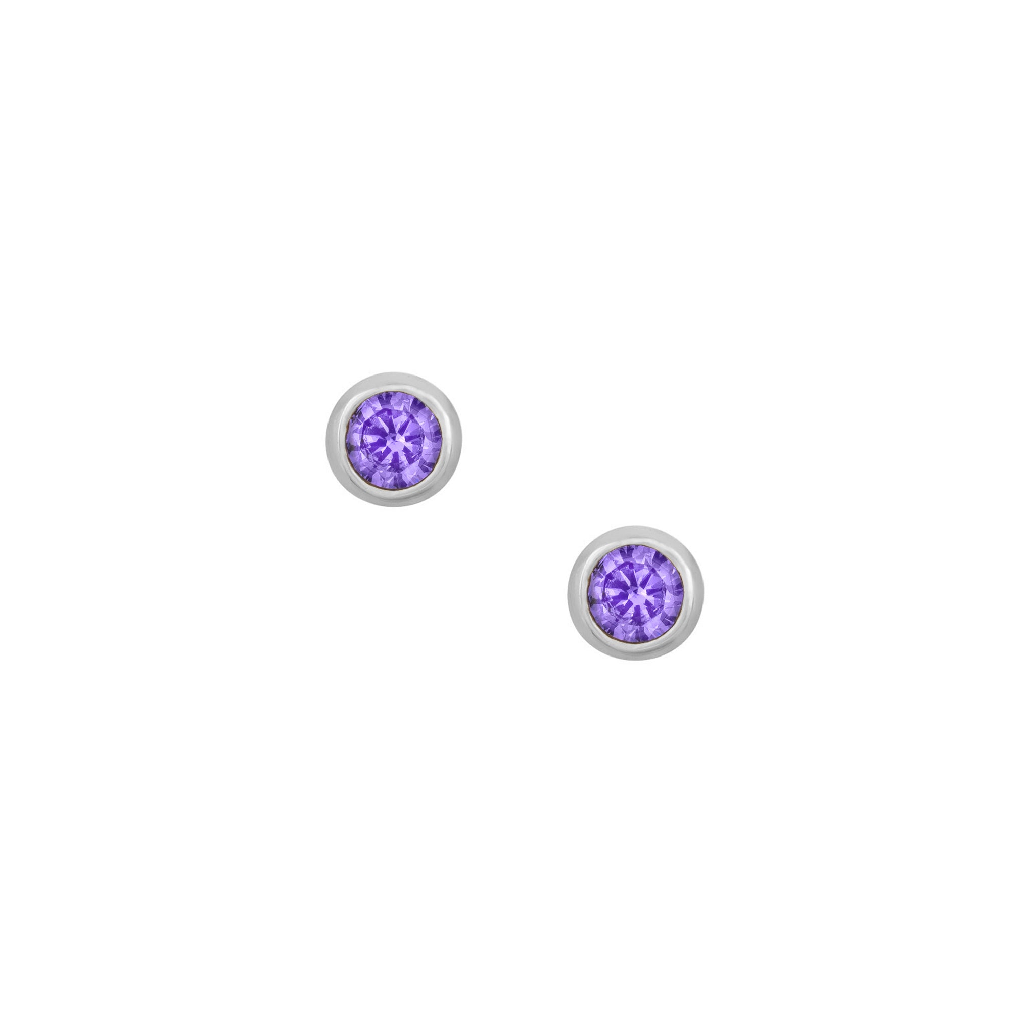 Elara Studs - Purple-Chifina