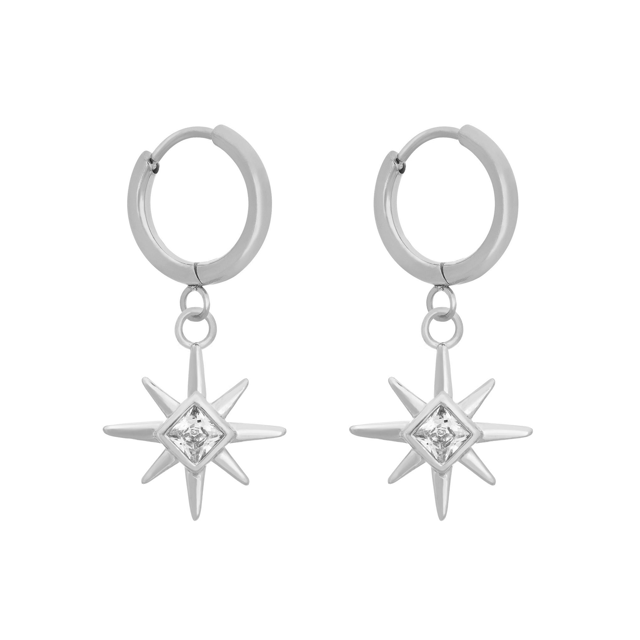 Lyra Earrings - White-Chifina