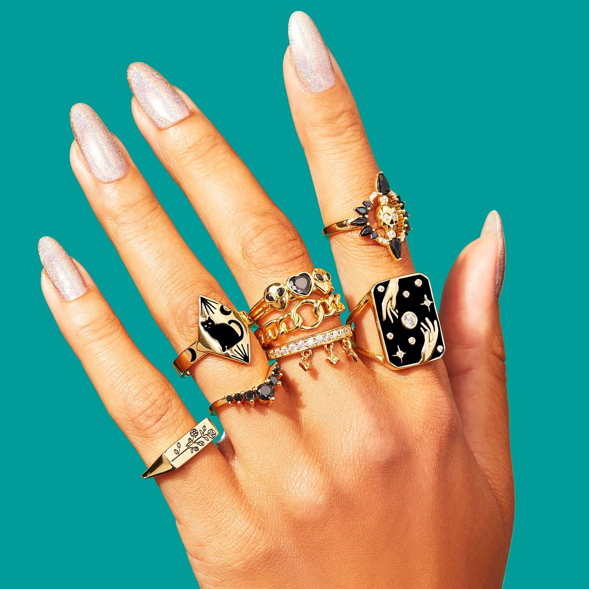 Black Cat Ring-Chifina
