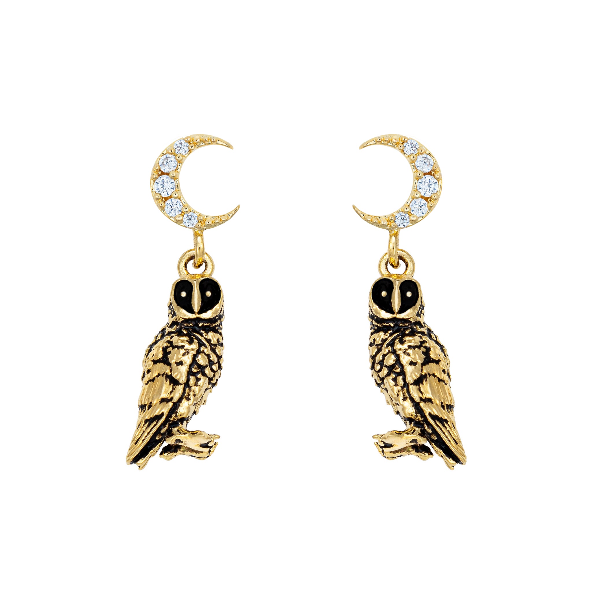 Night Owl Earrings-Chifina