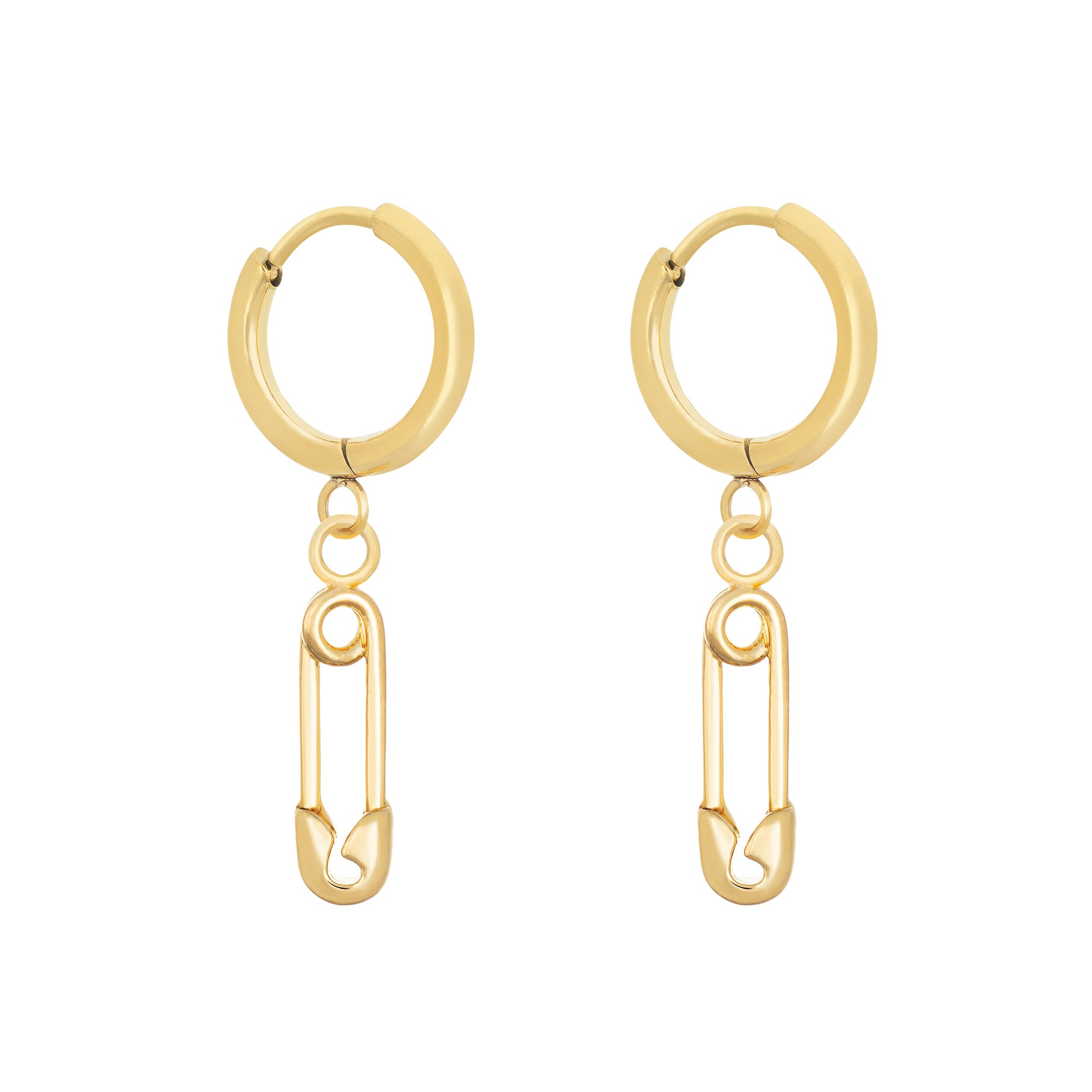 Safety Pin Earrings-Chifina