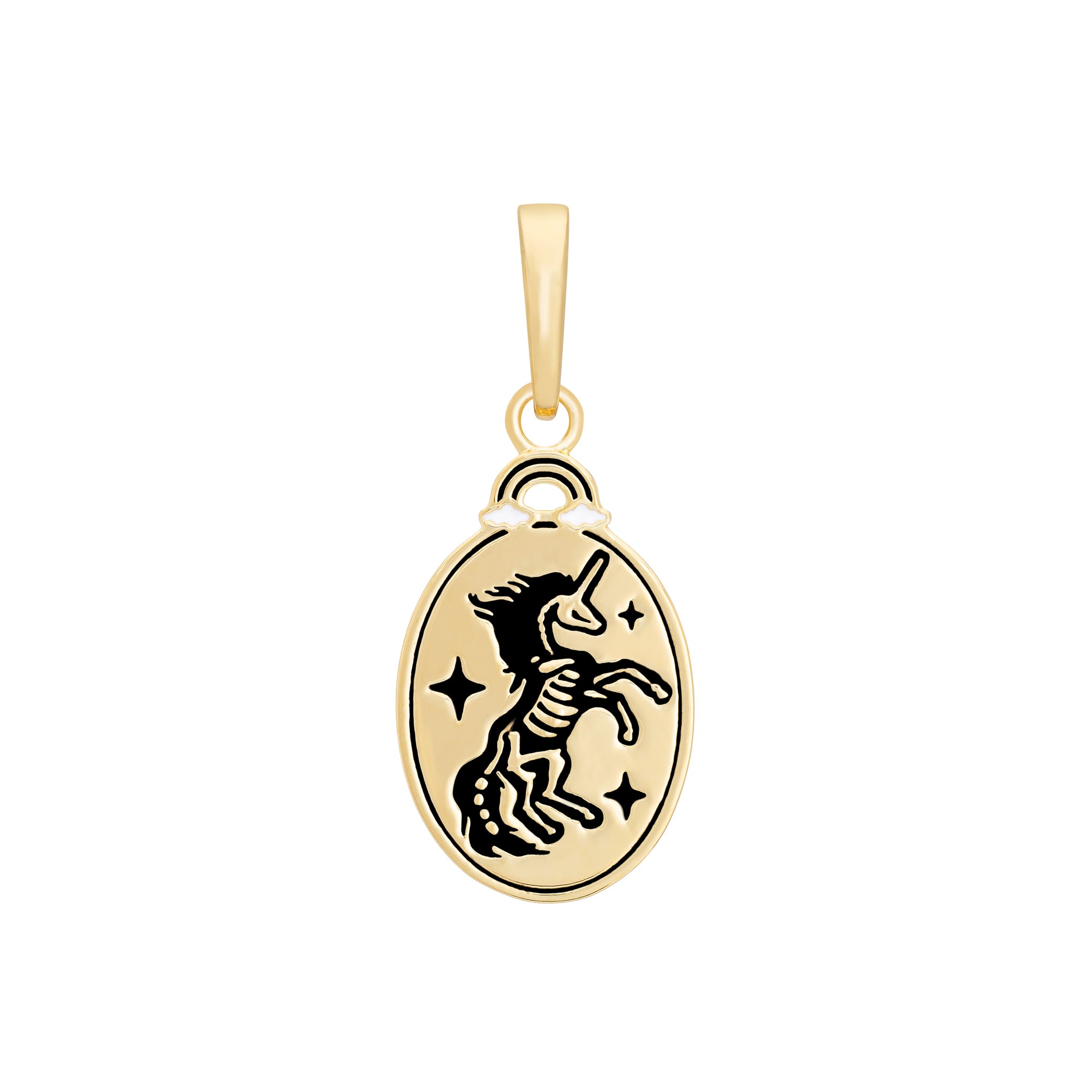 Unicorn Skeleton Charm-Chifina