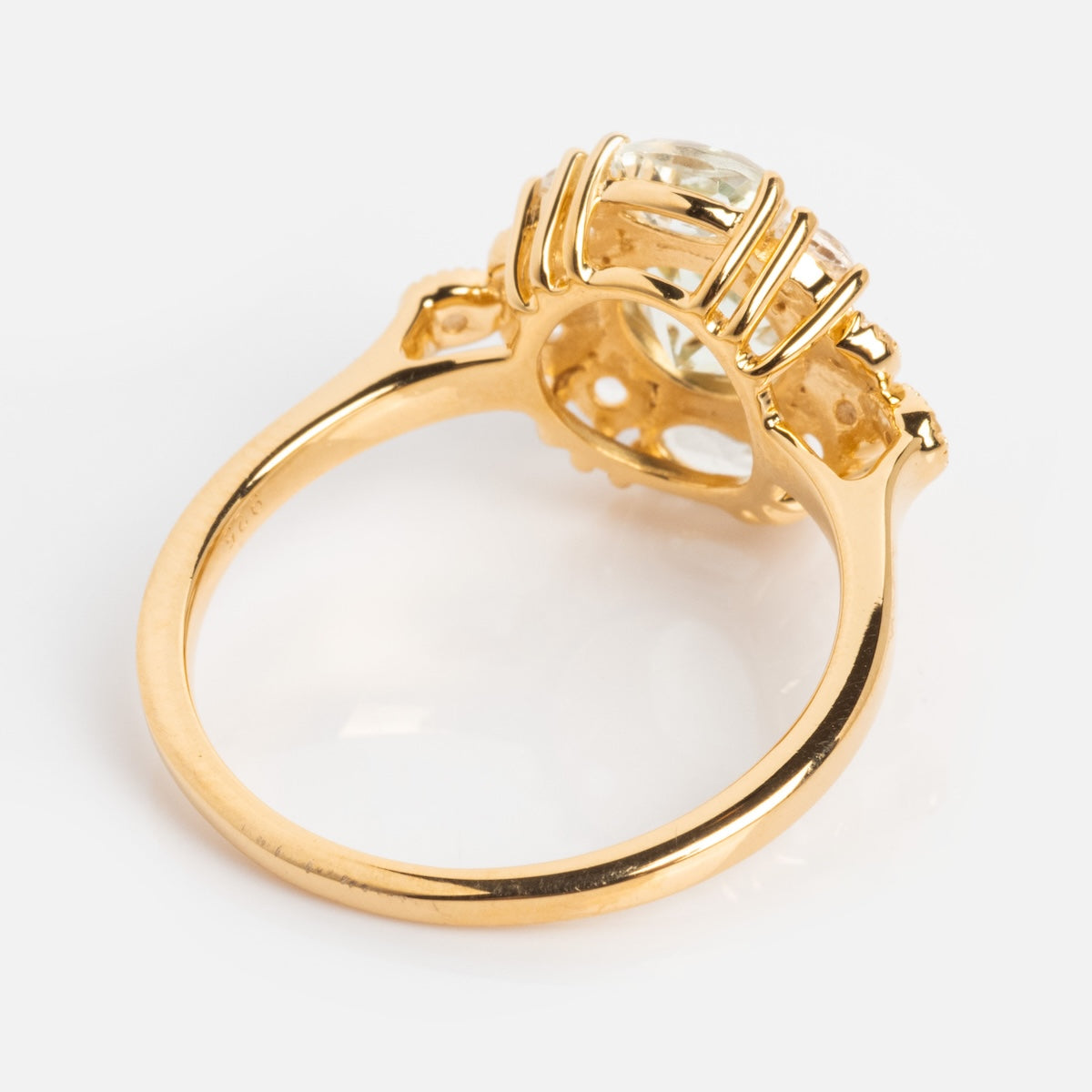 Royal Gardens Green Amethyst Cocktail Ring Last Chance Sizes-Koogrl