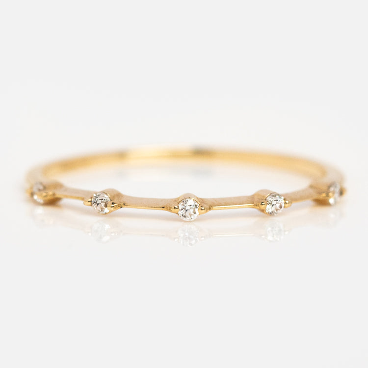 14k Diamond Constellation Band-Koogrl