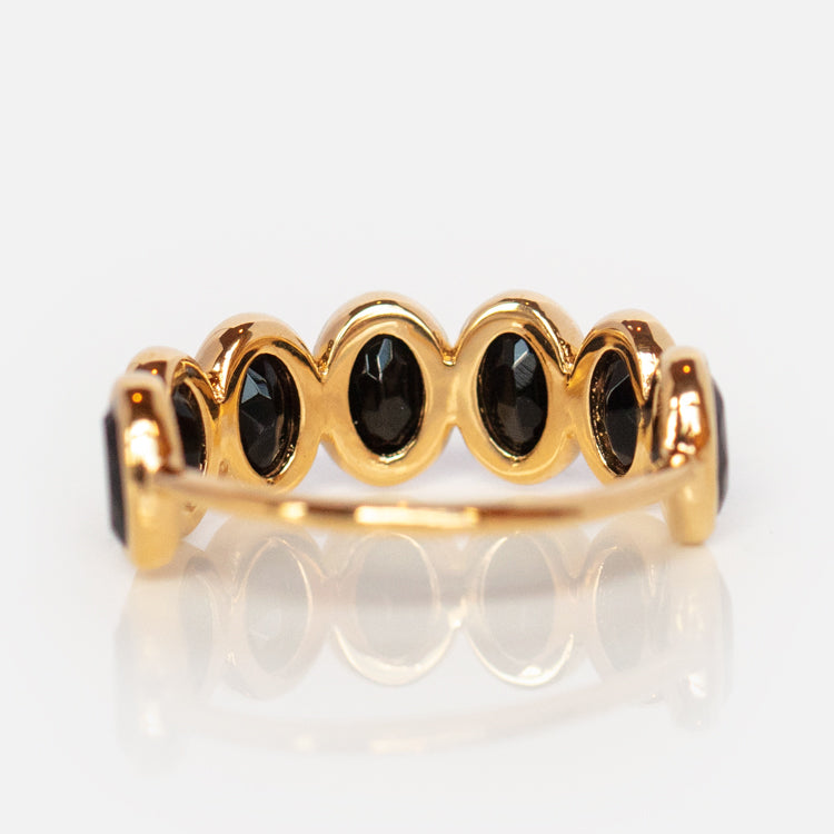 Violeta Black Onyx Ring-Koogrl