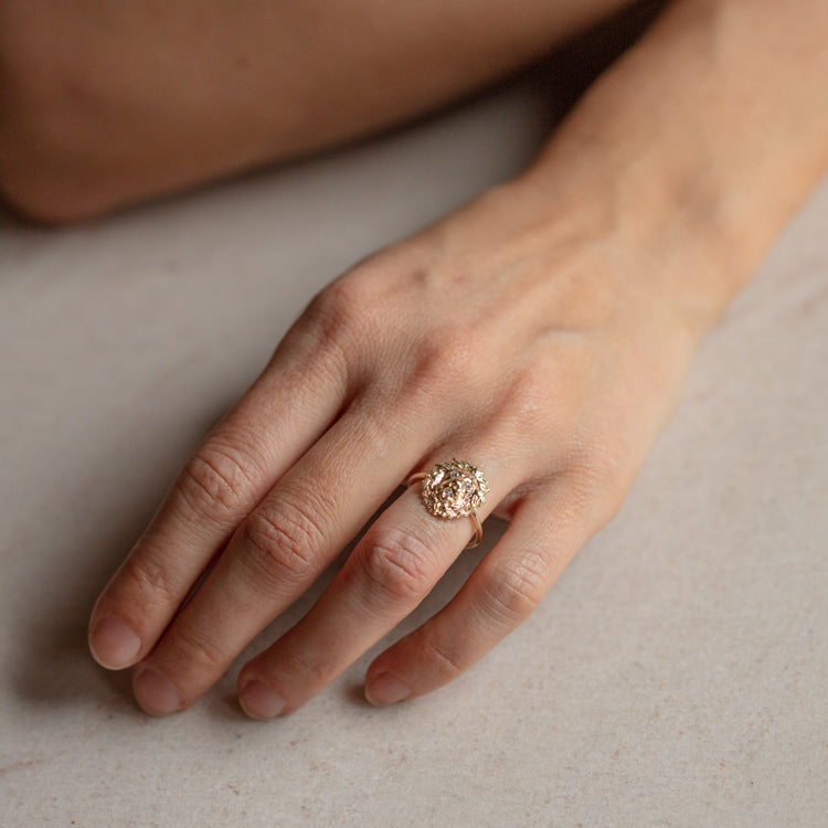 Courage the Lion Ring-Koogrl