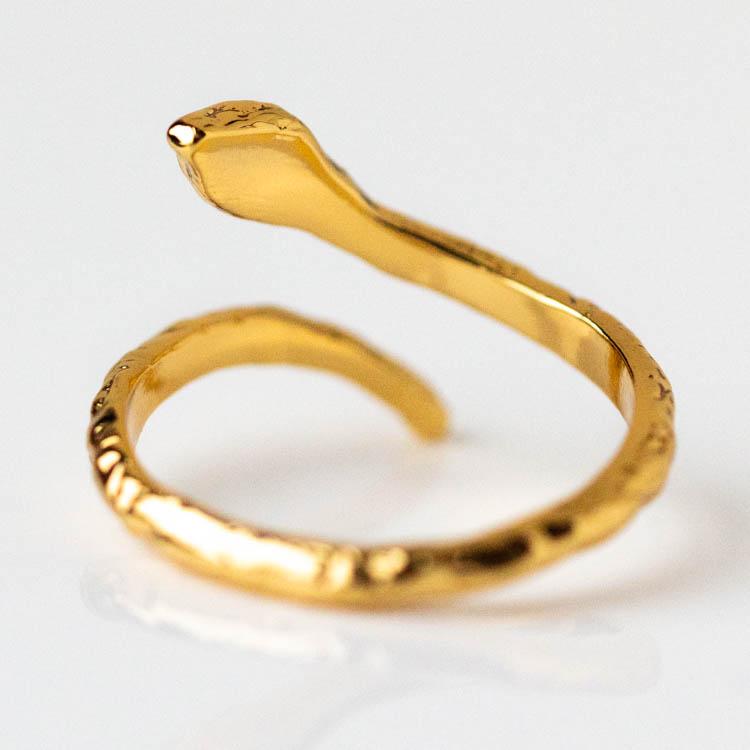 Mystic Serpent Ring in Labradorite-Koogrl