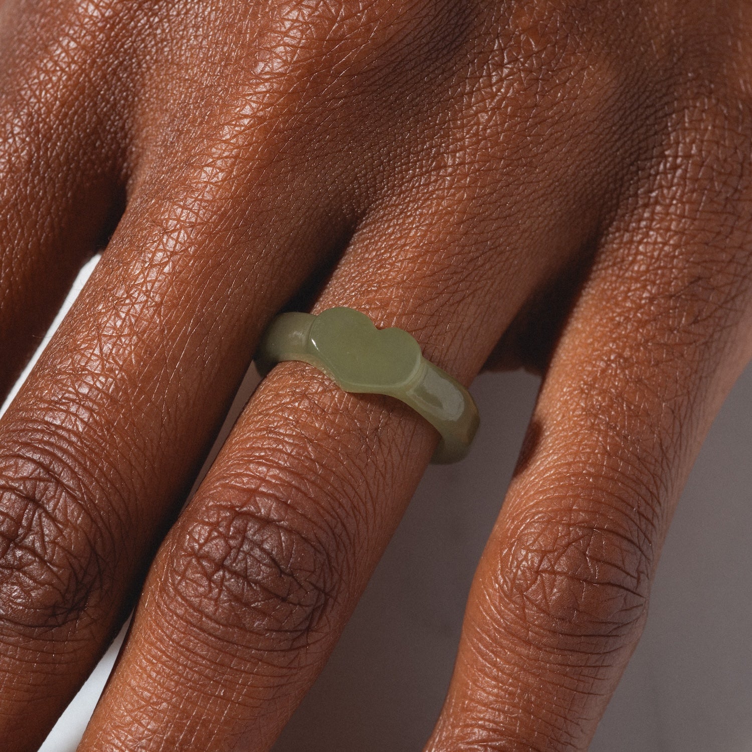 Heart Jade Ring-Koogrl